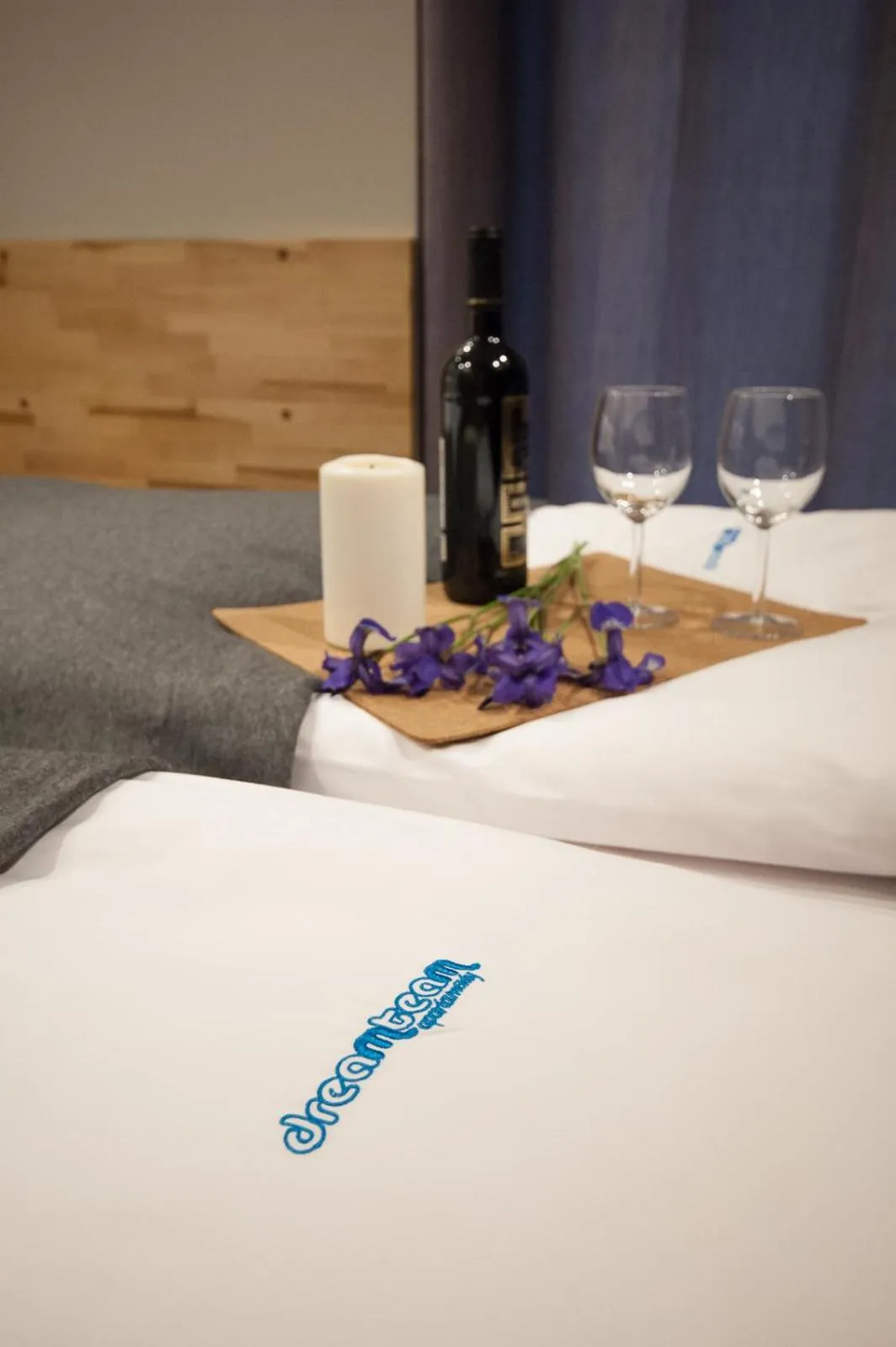 Bed in Dream Team Nordic Haven