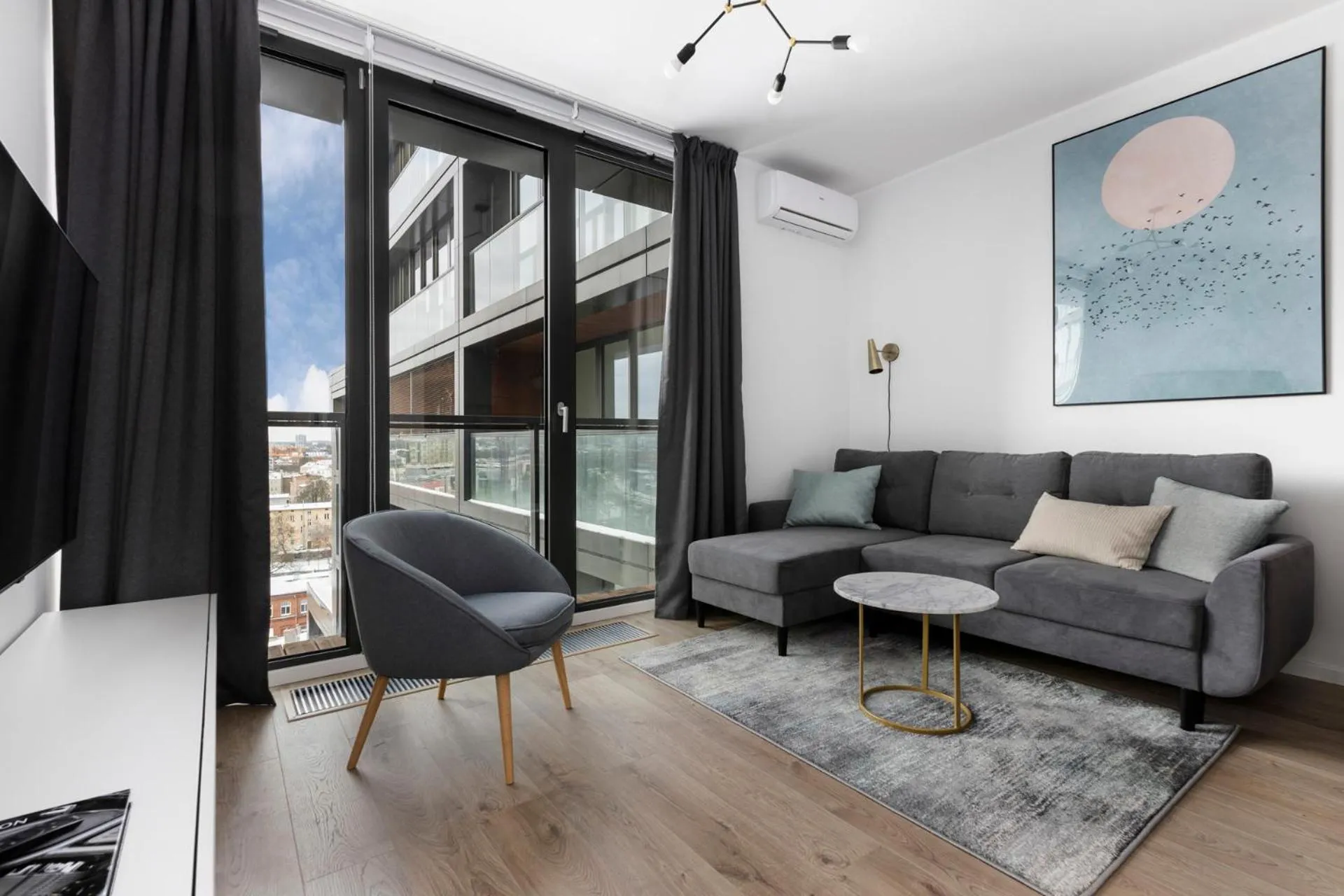 Living room in Dream Team Nordic Haven