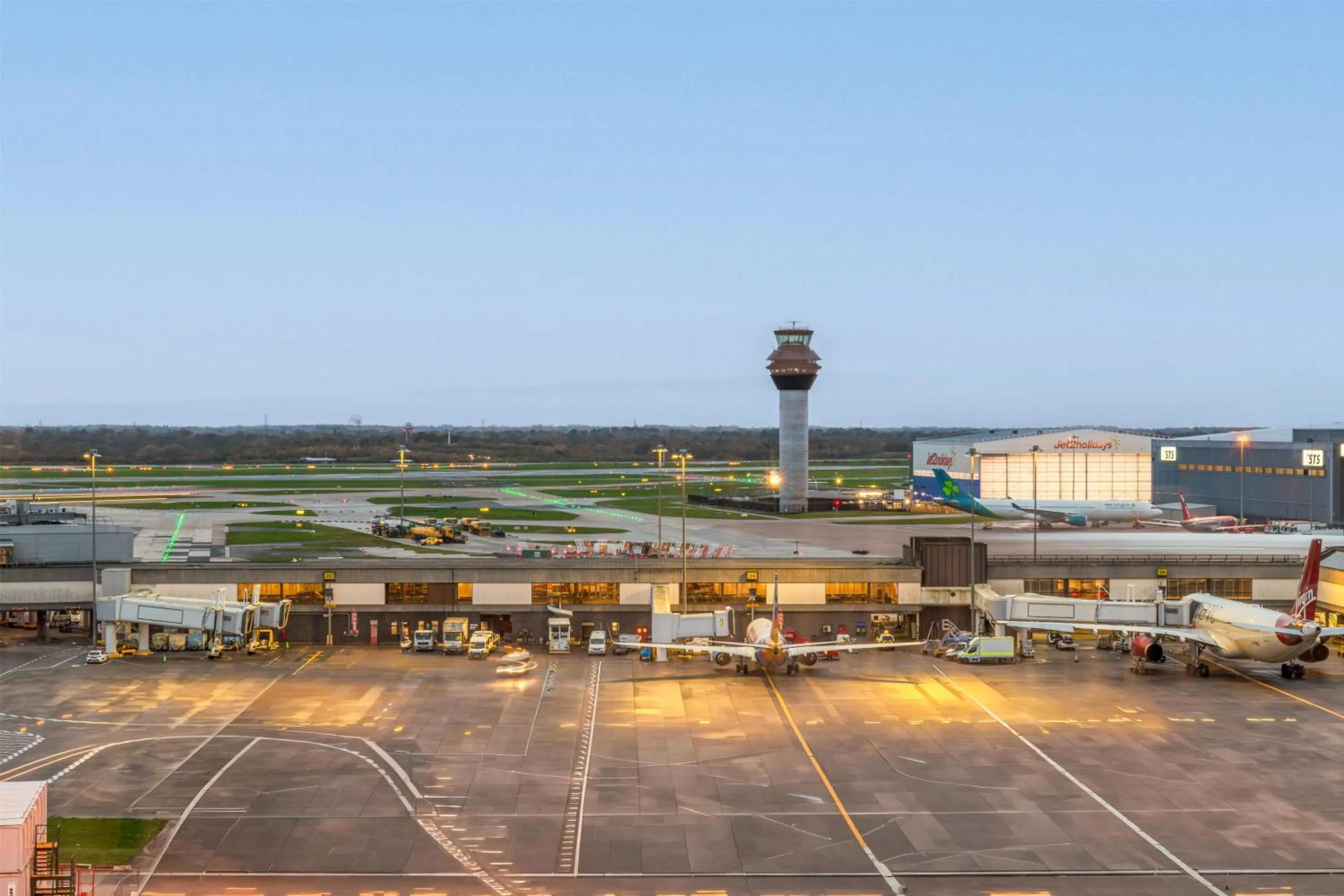 View (from property/room) in Radisson Blu Manchester Airport