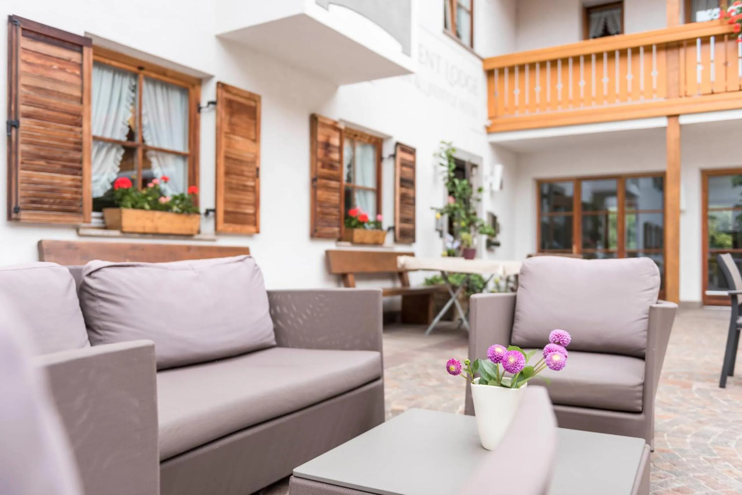 Balcony/Terrace in Hotel Gasserhof