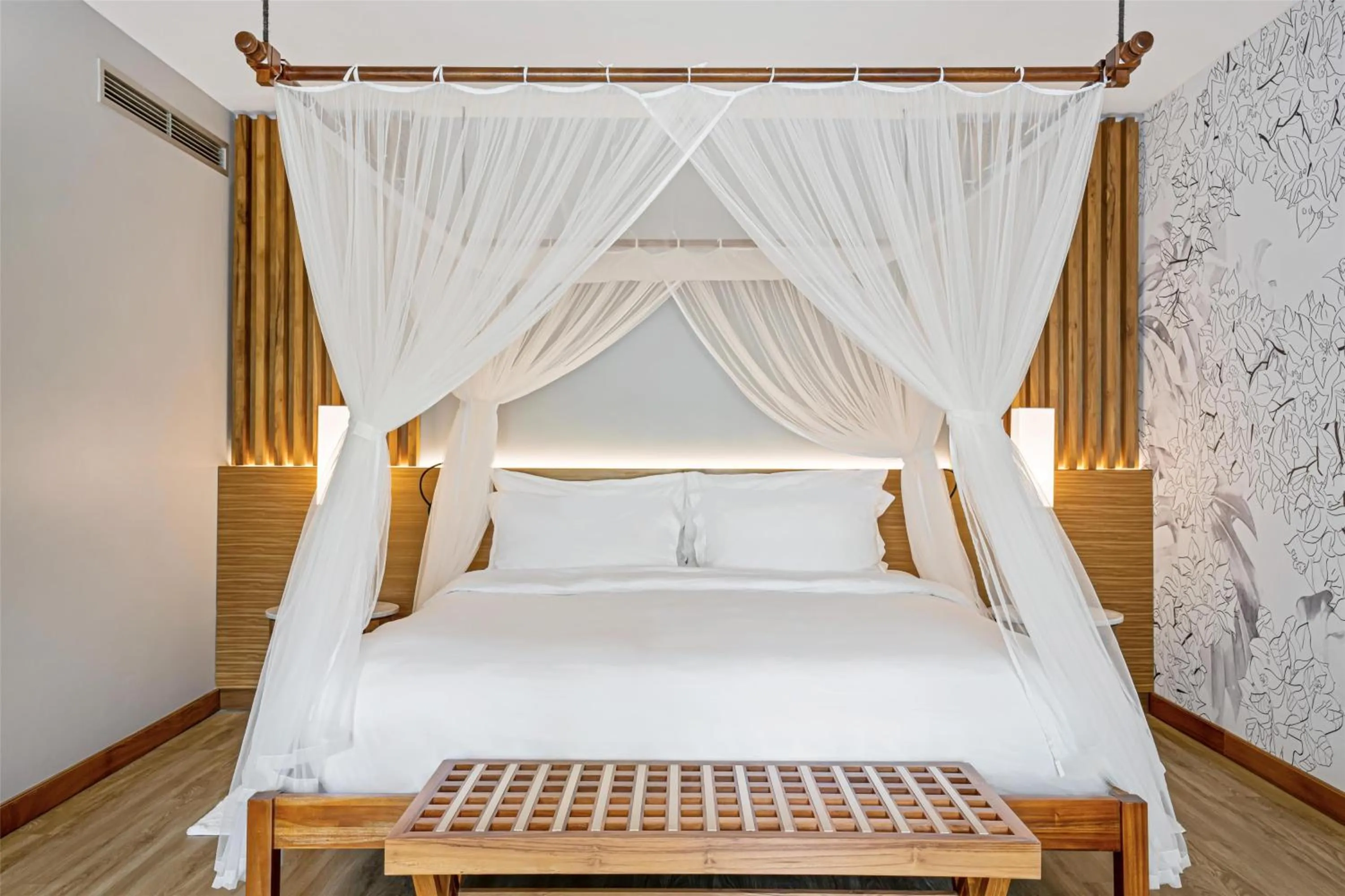 Photo of the whole room, Bed in Kempinski Seychelles Resort