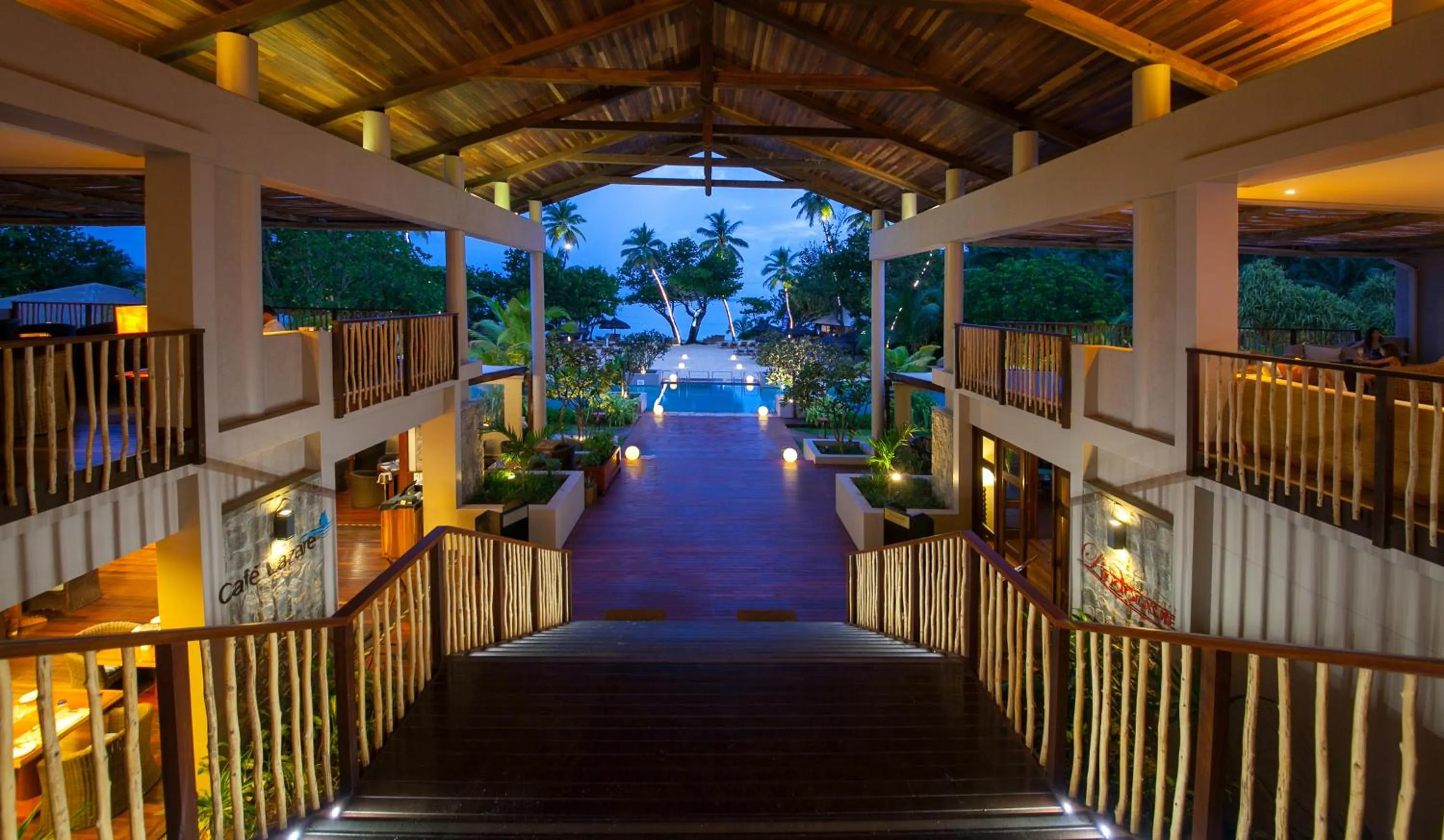 Lobby or reception in Kempinski Seychelles Resort