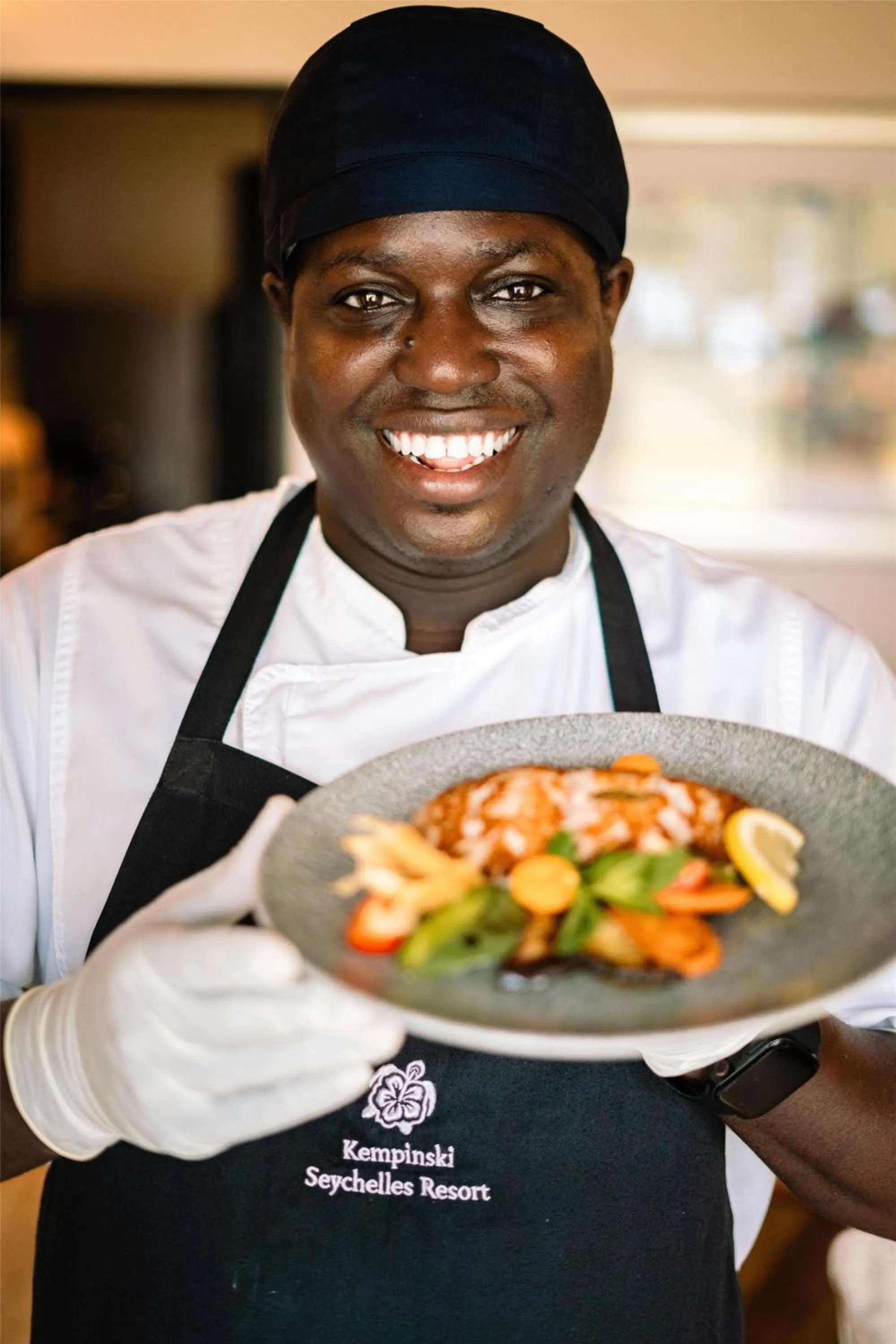 Kitchen or kitchenette in Kempinski Seychelles Resort
