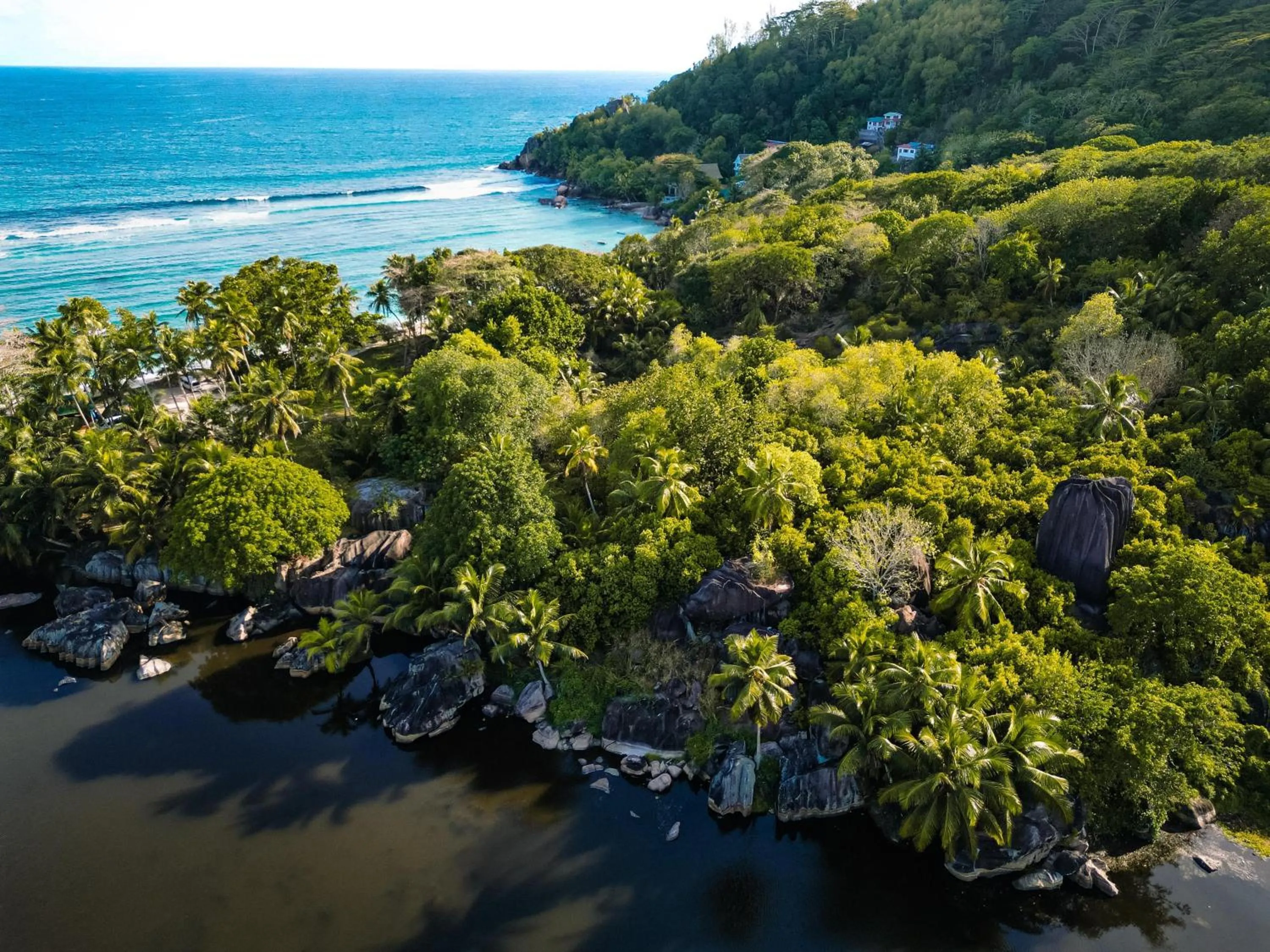 Property building in Kempinski Seychelles Resort