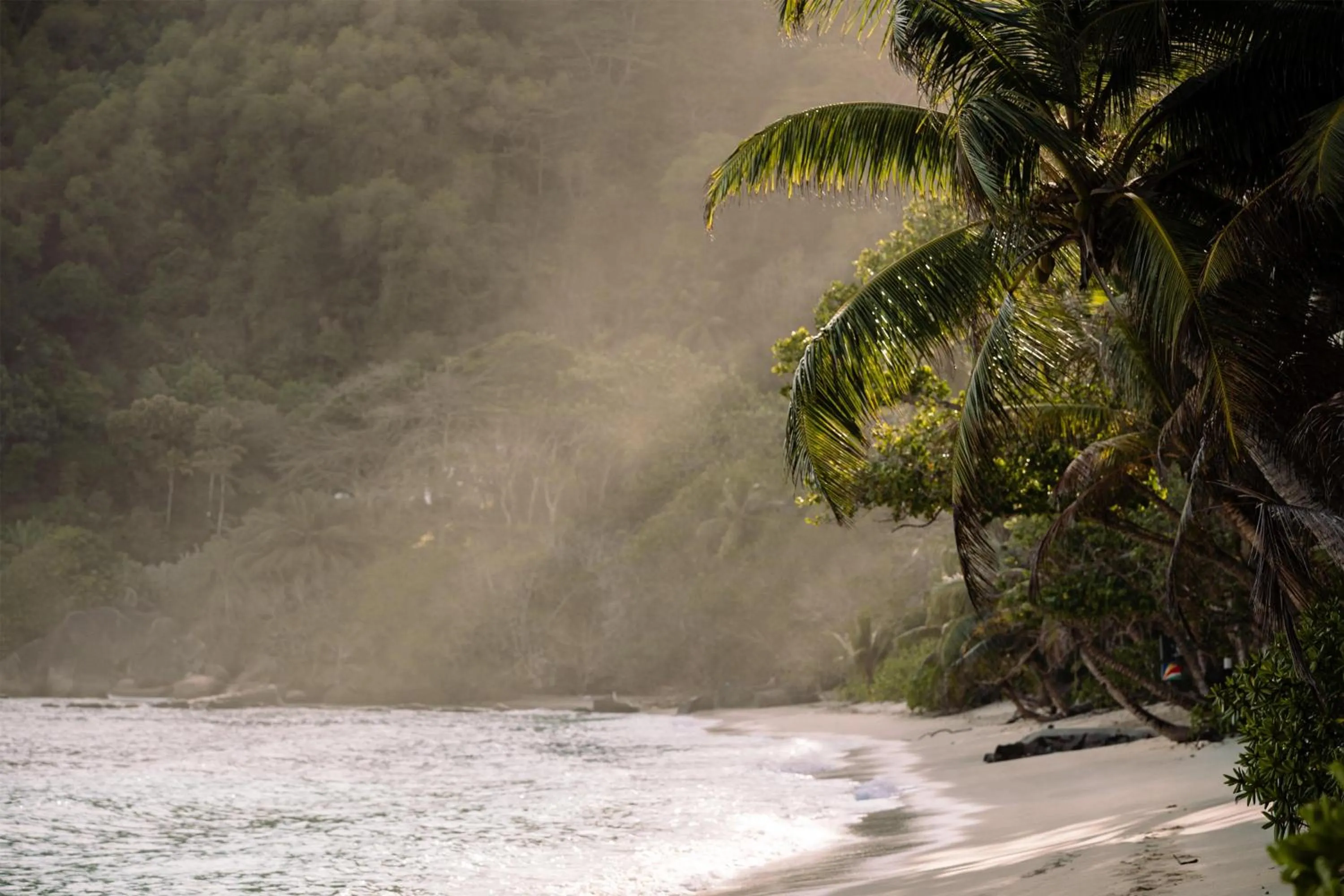 Beach in Kempinski Seychelles Resort