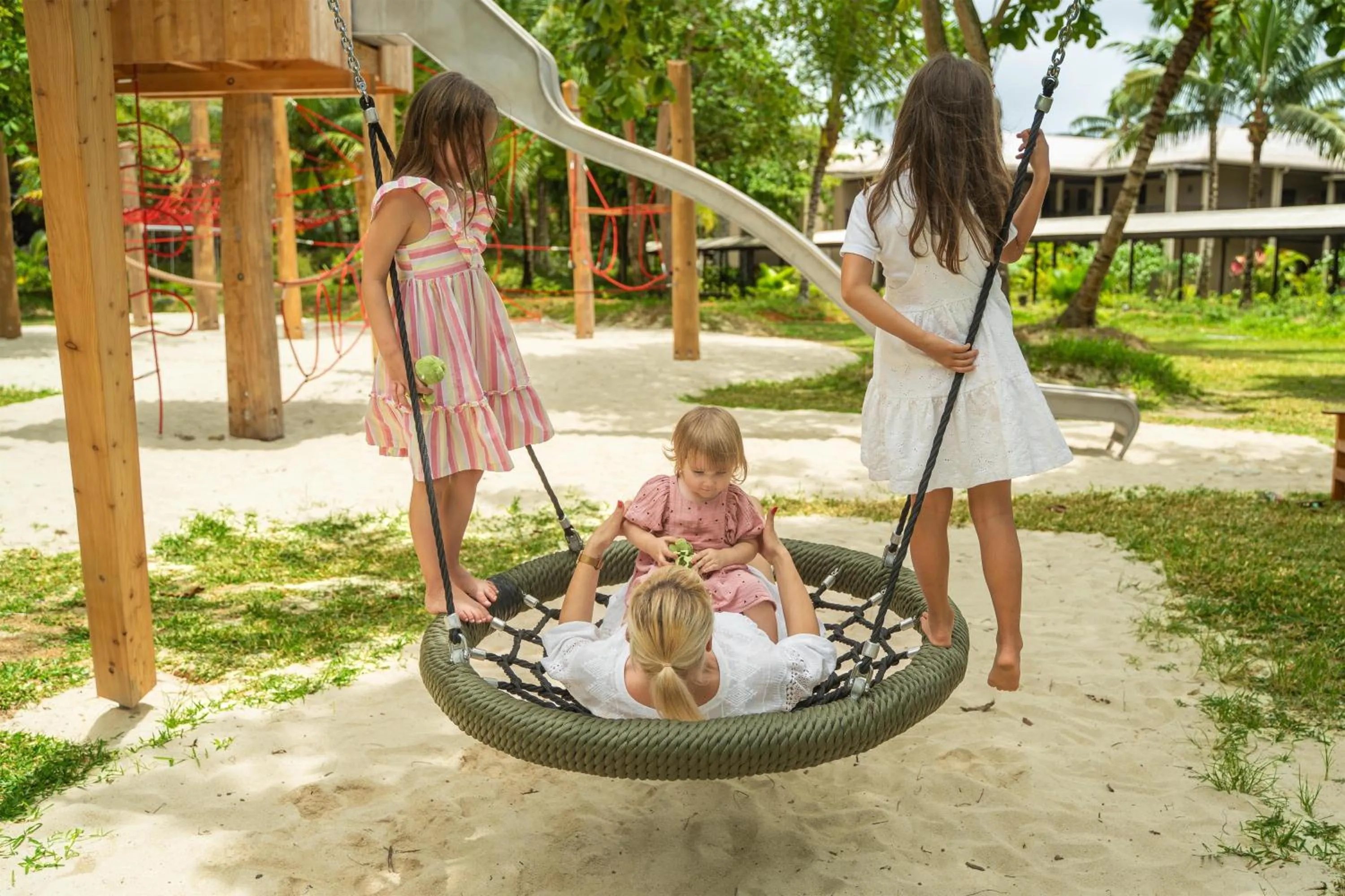 Property building in Kempinski Seychelles Resort