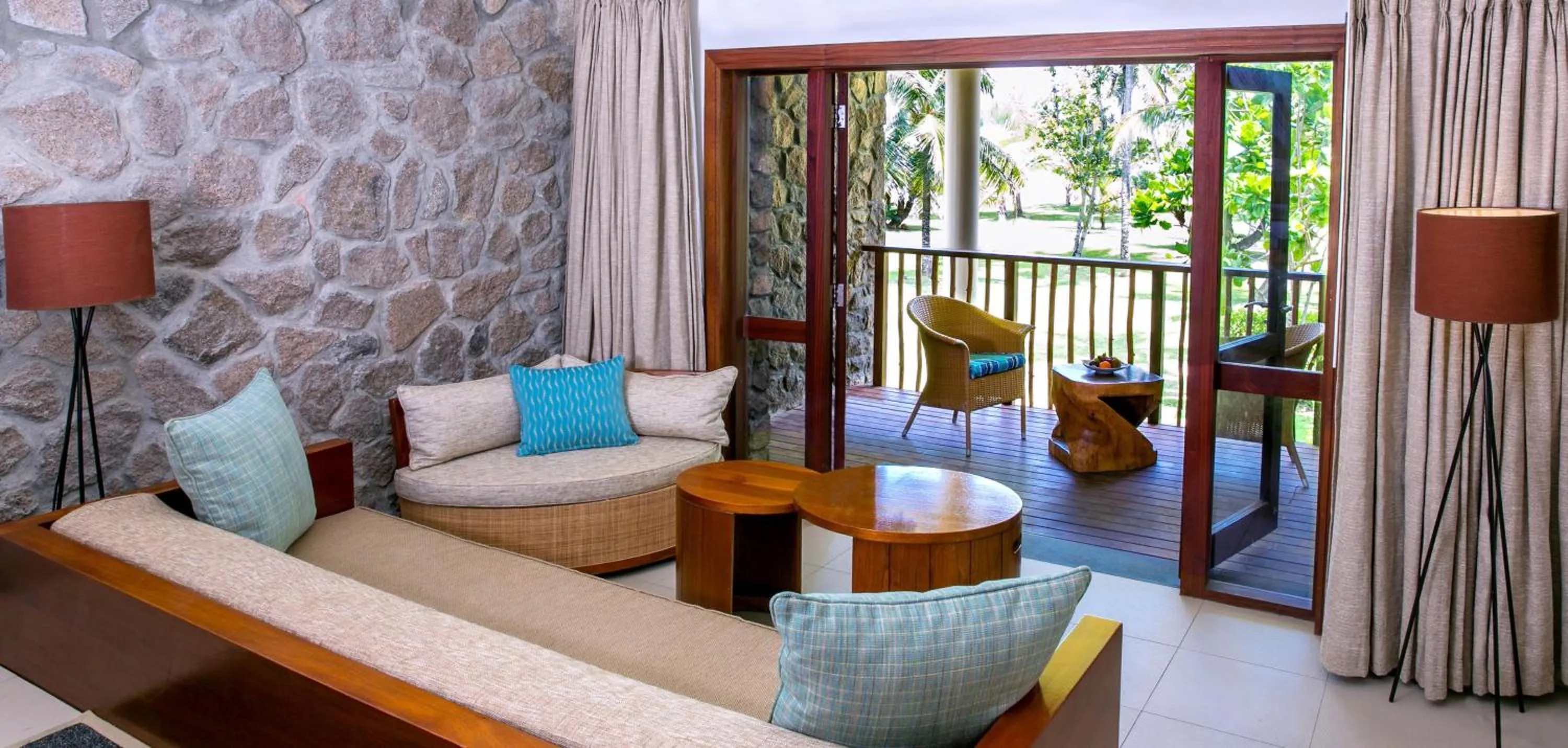 Bedroom in Kempinski Seychelles Resort