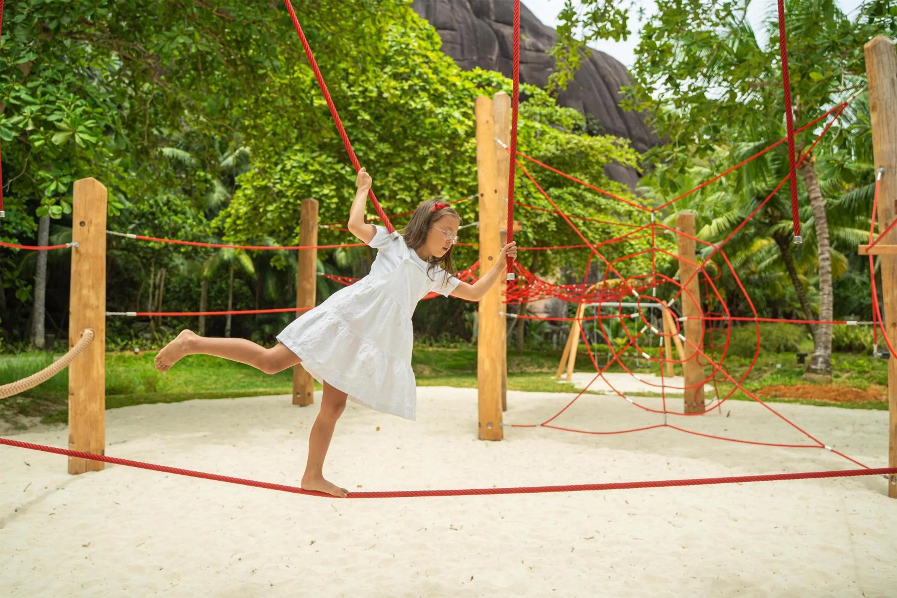 Property building in Kempinski Seychelles Resort