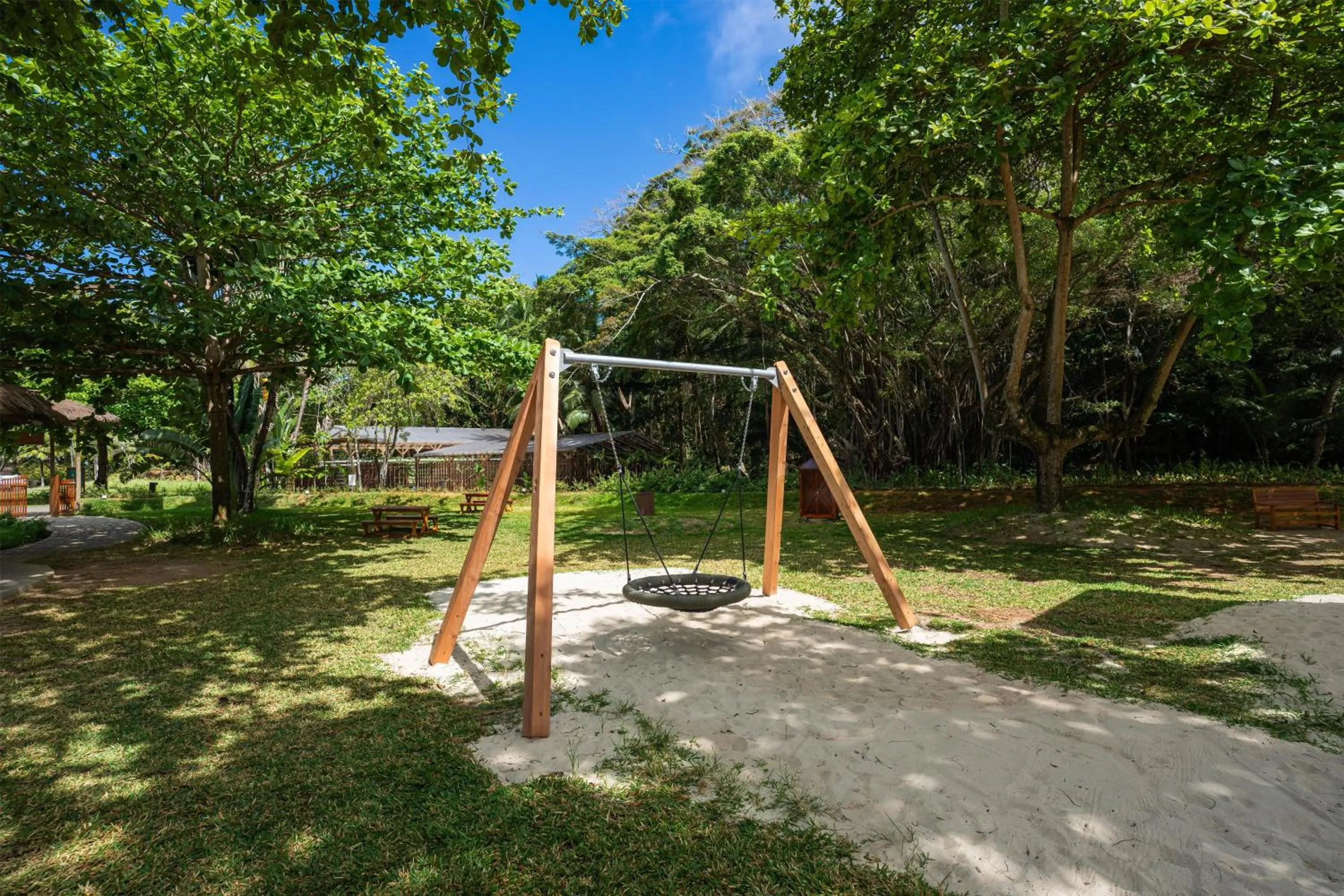 Property building in Kempinski Seychelles Resort