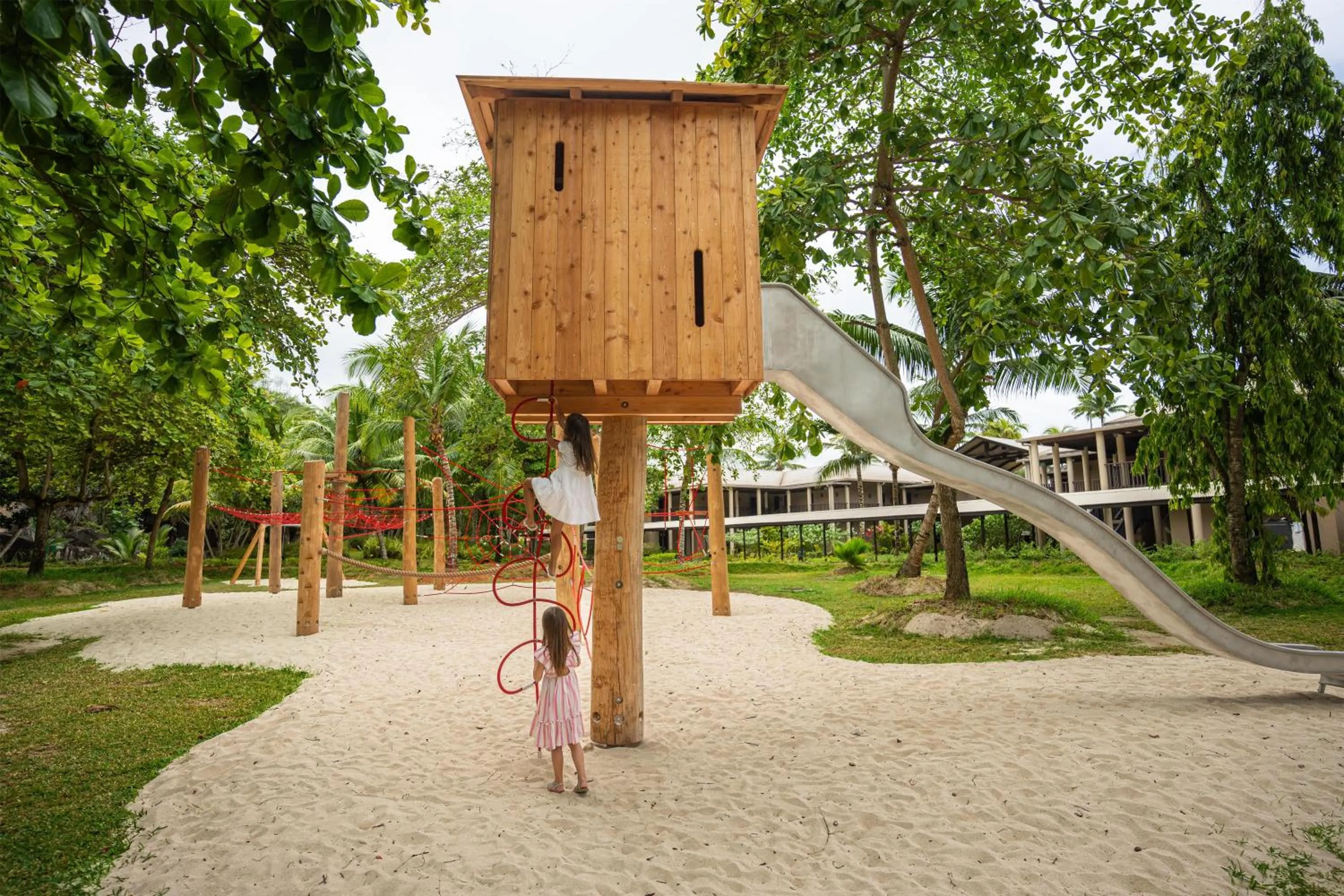 On site in Kempinski Seychelles Resort