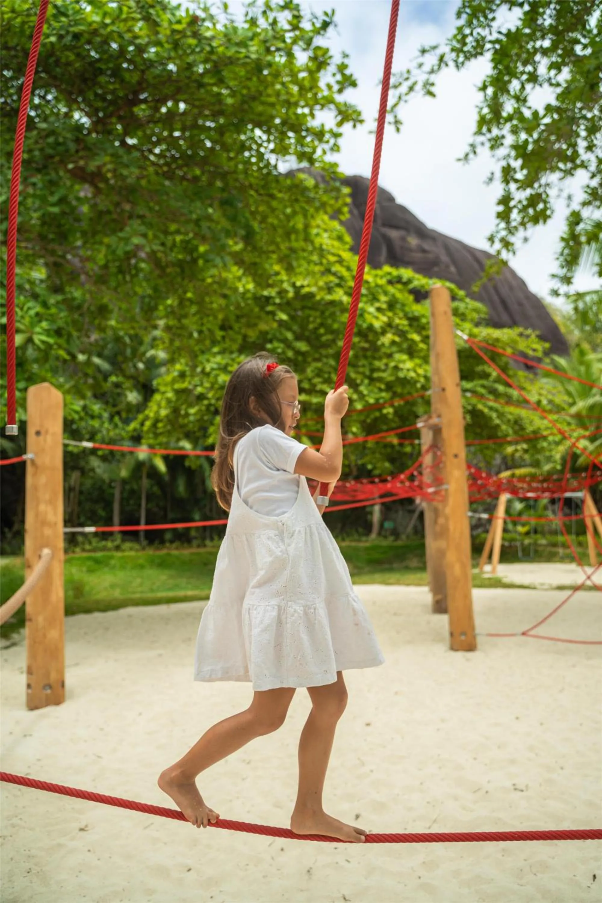 Property building in Kempinski Seychelles Resort