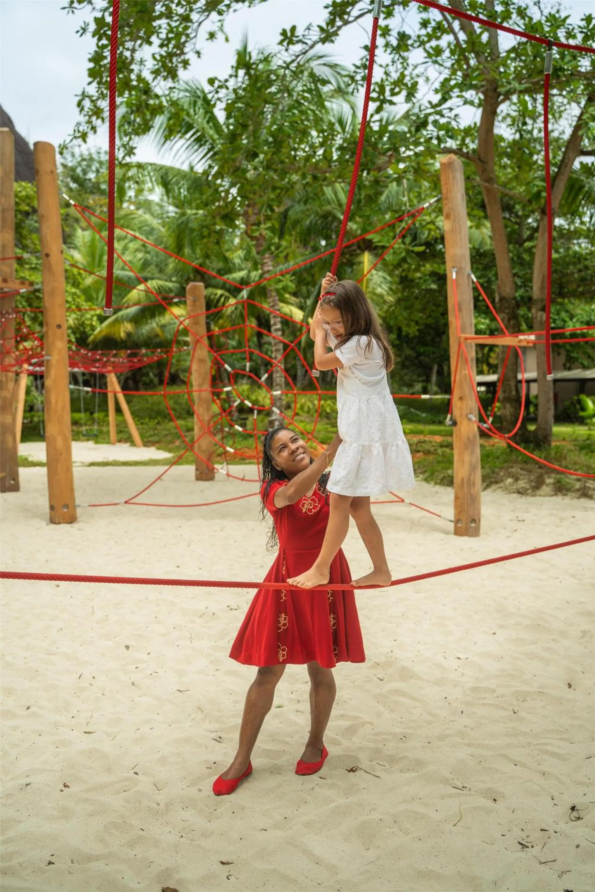 Property building in Kempinski Seychelles Resort