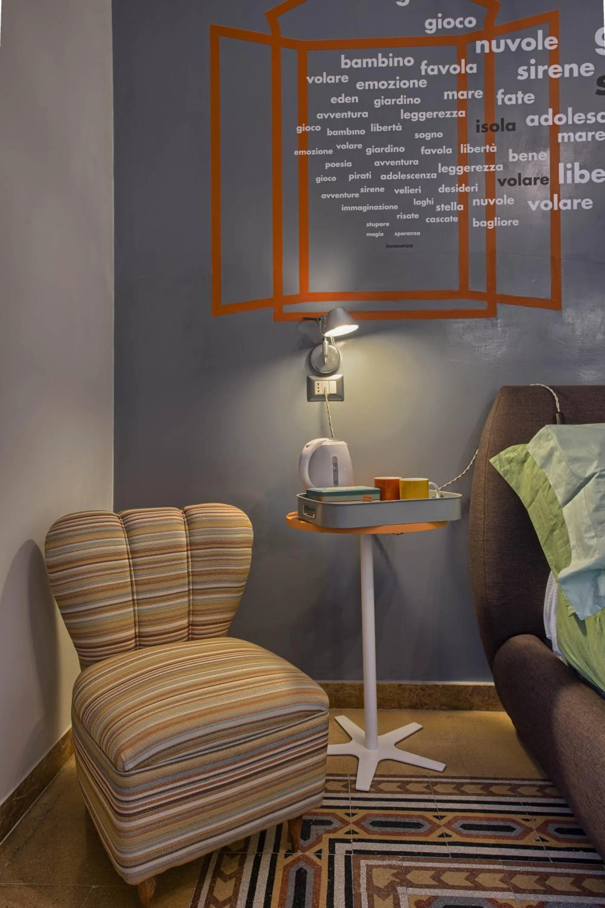 Decorative detail in The Pope's Window