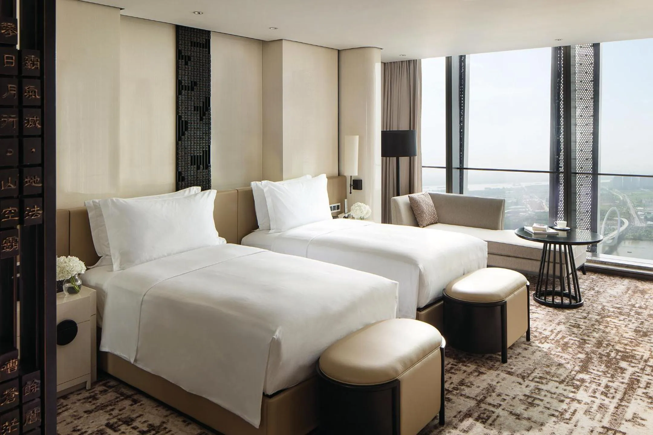 Bedroom, Bed in Jumeirah Nanjing