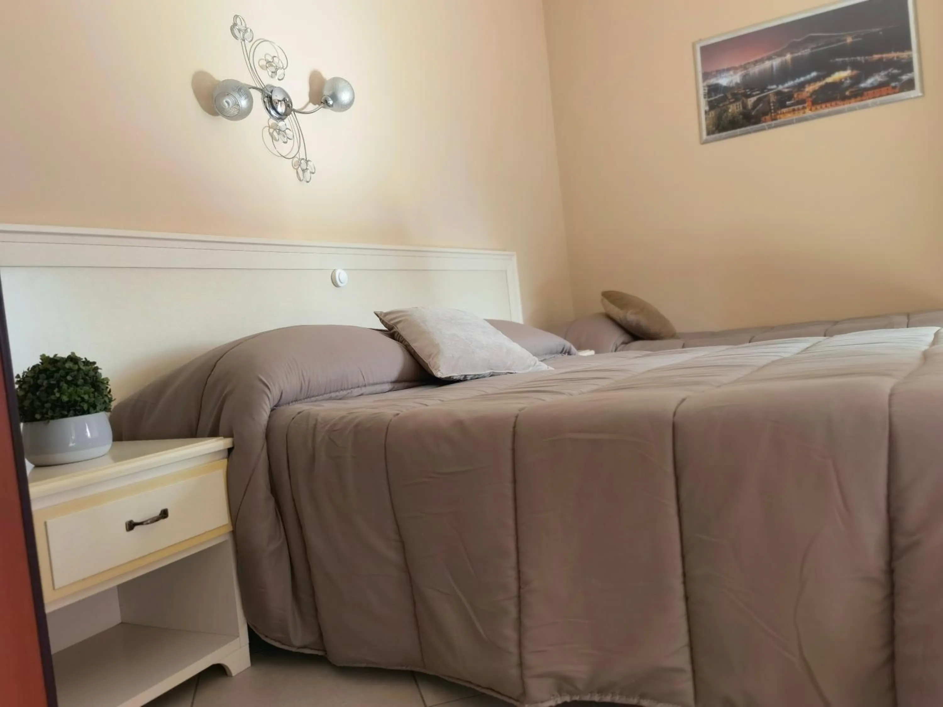 Bed in Fiumicino Inn Airport