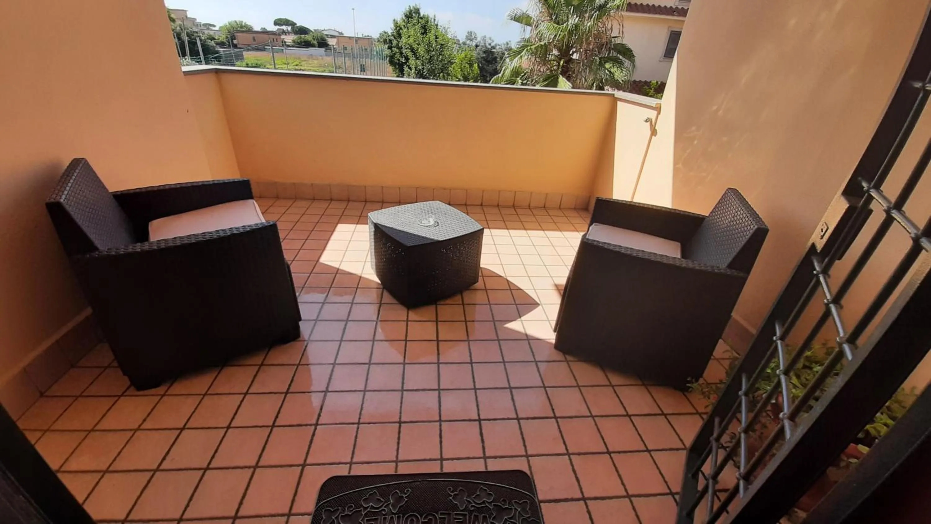 Balcony/Terrace in Fiumicino Inn Airport