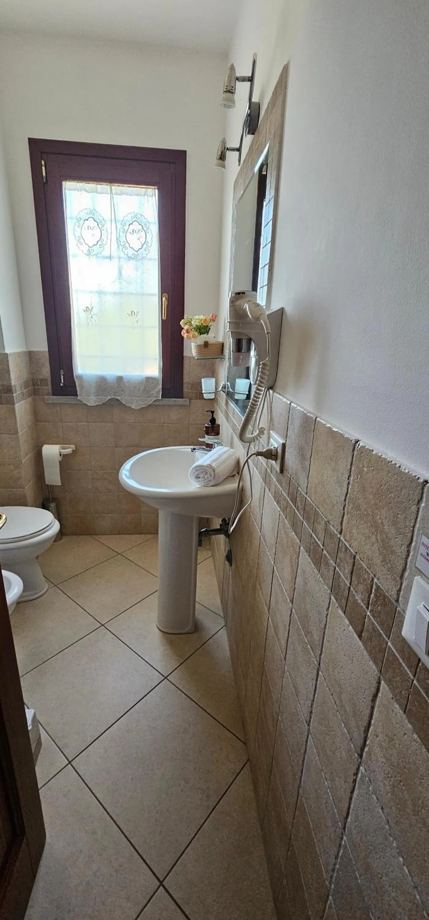 Bathroom in Fiumicino Inn Airport