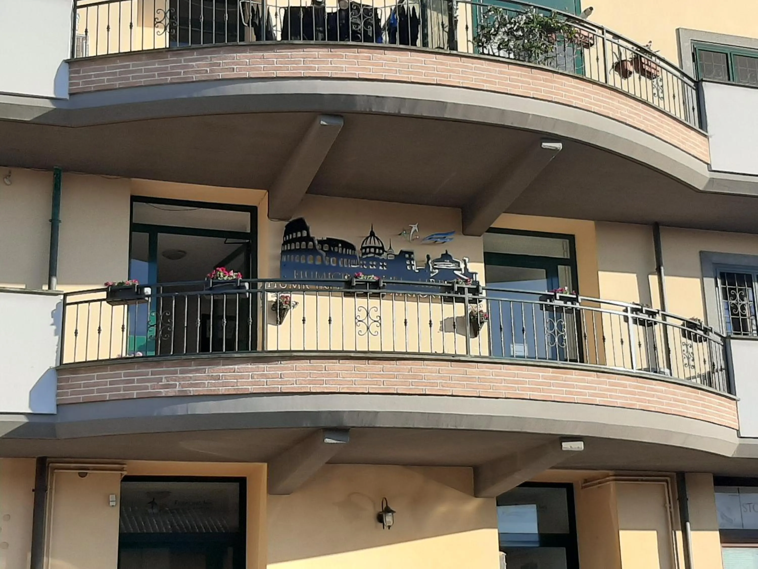 Property building in Fiumicino Inn Airport