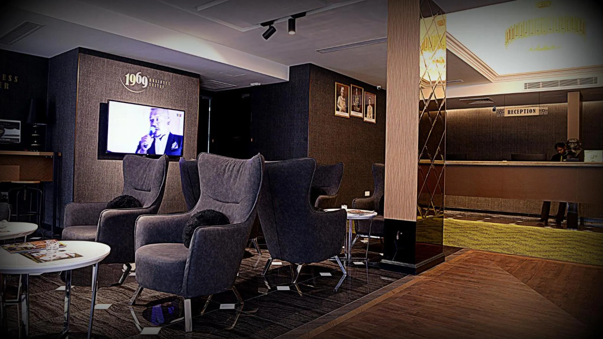 Seating area in 1969 Business Suites Bandar Botani, Ipoh