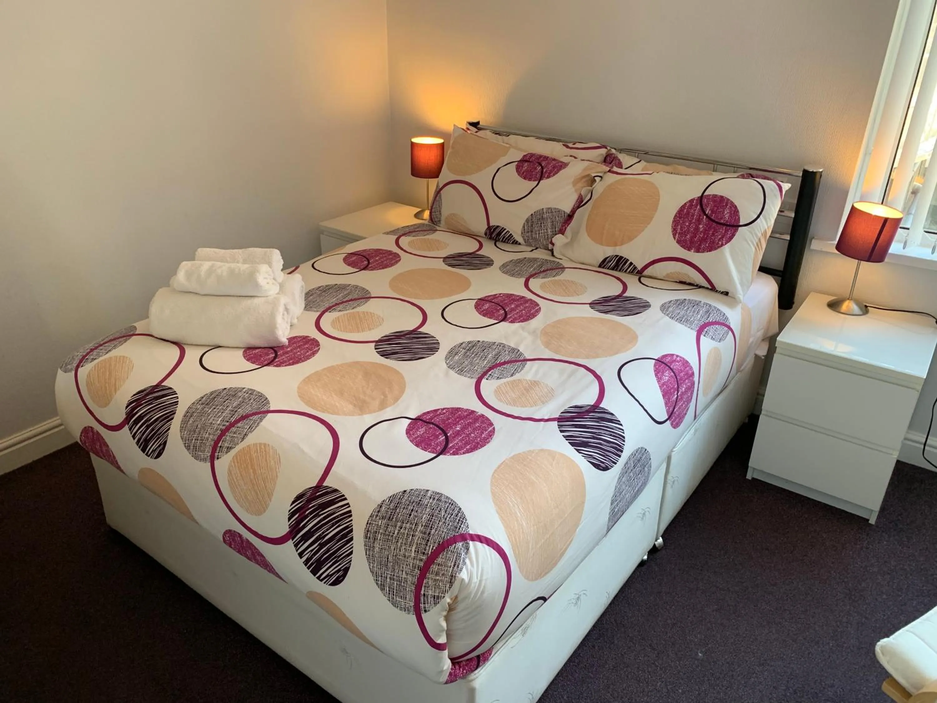 Bed in Austins Guest House