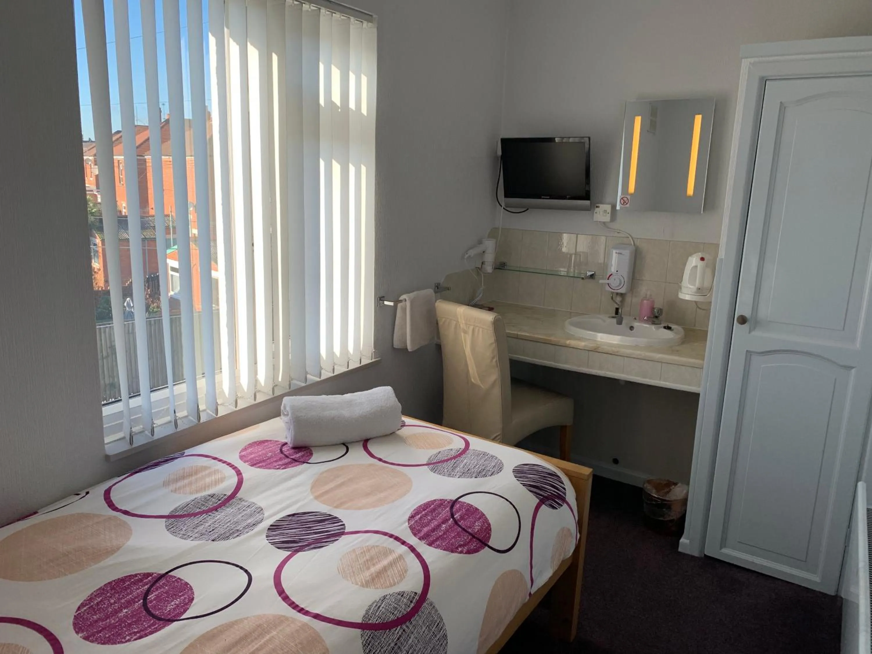 Bed in Austins Guest House