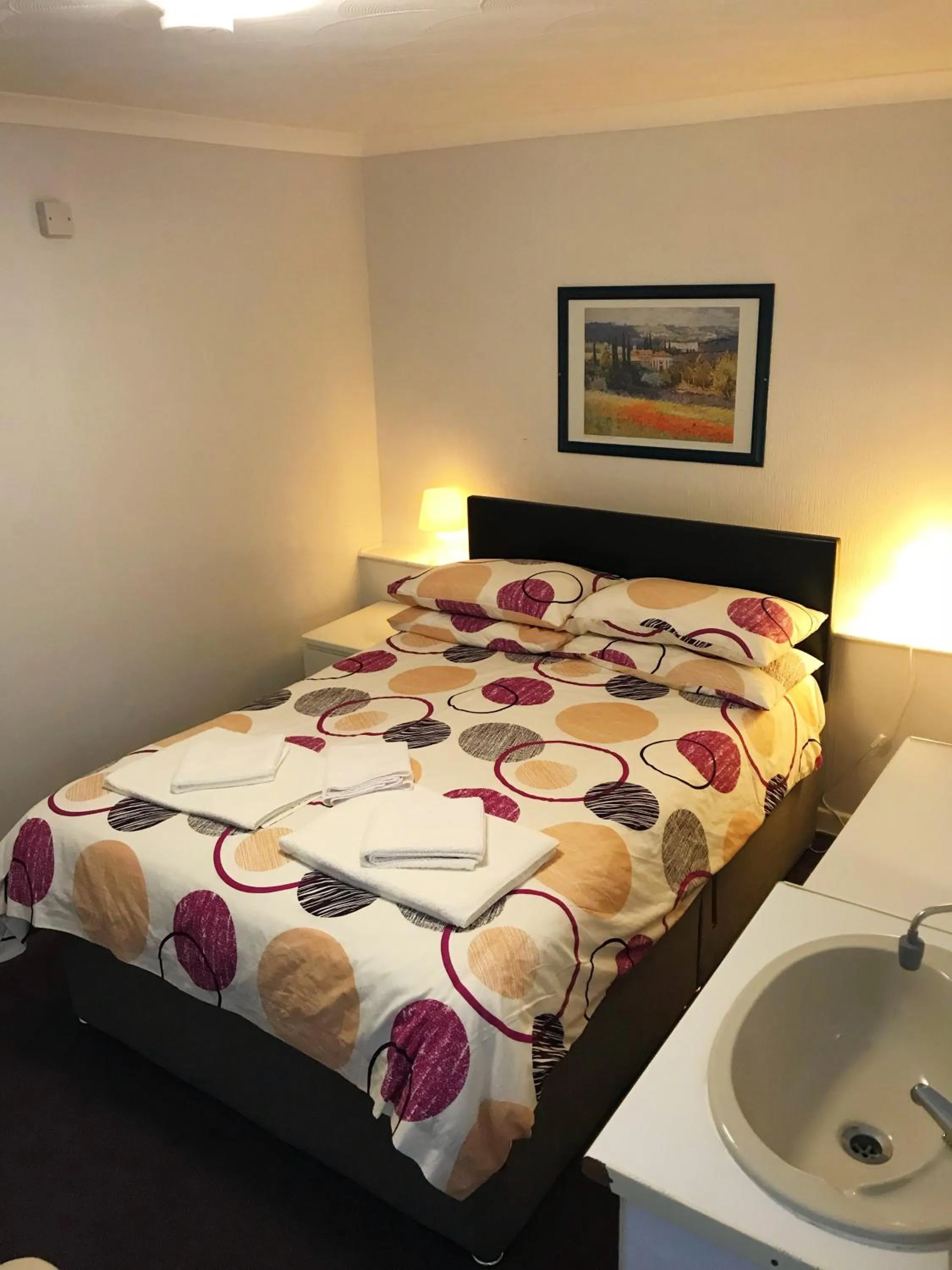 Bed in Austins Guest House