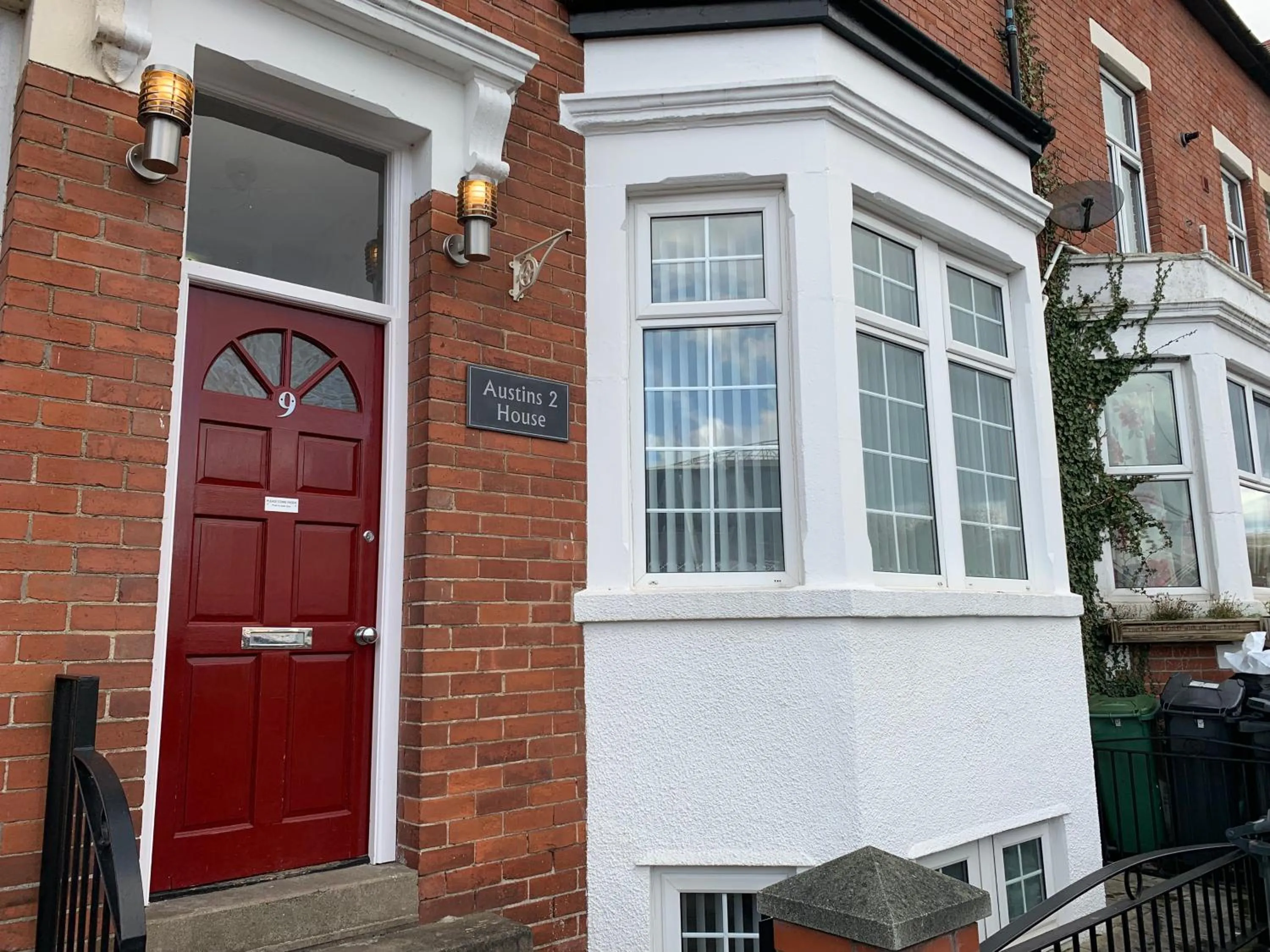 Facade/entrance in Austins Guest House