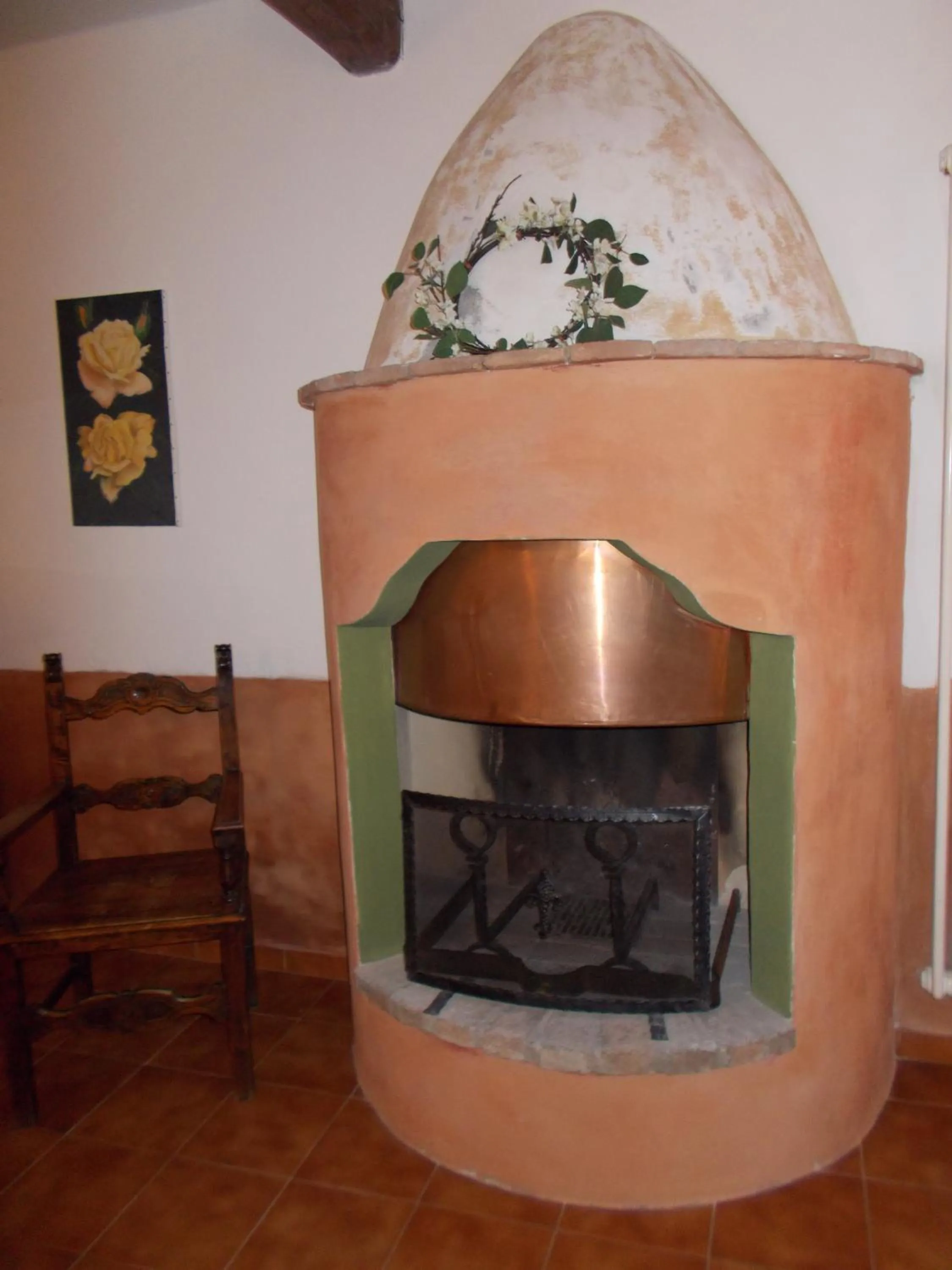 Decorative detail in La Francigena