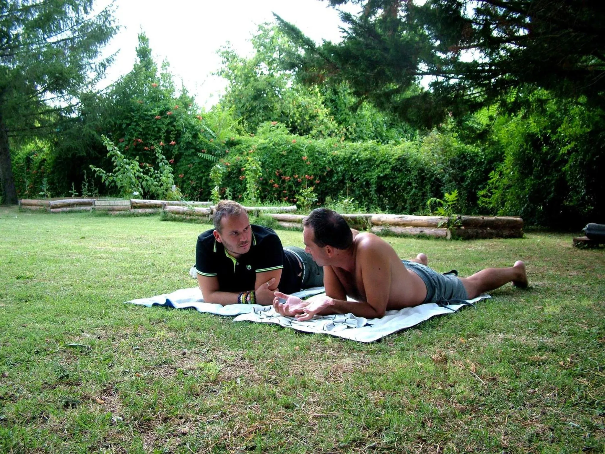 Garden in La Francigena