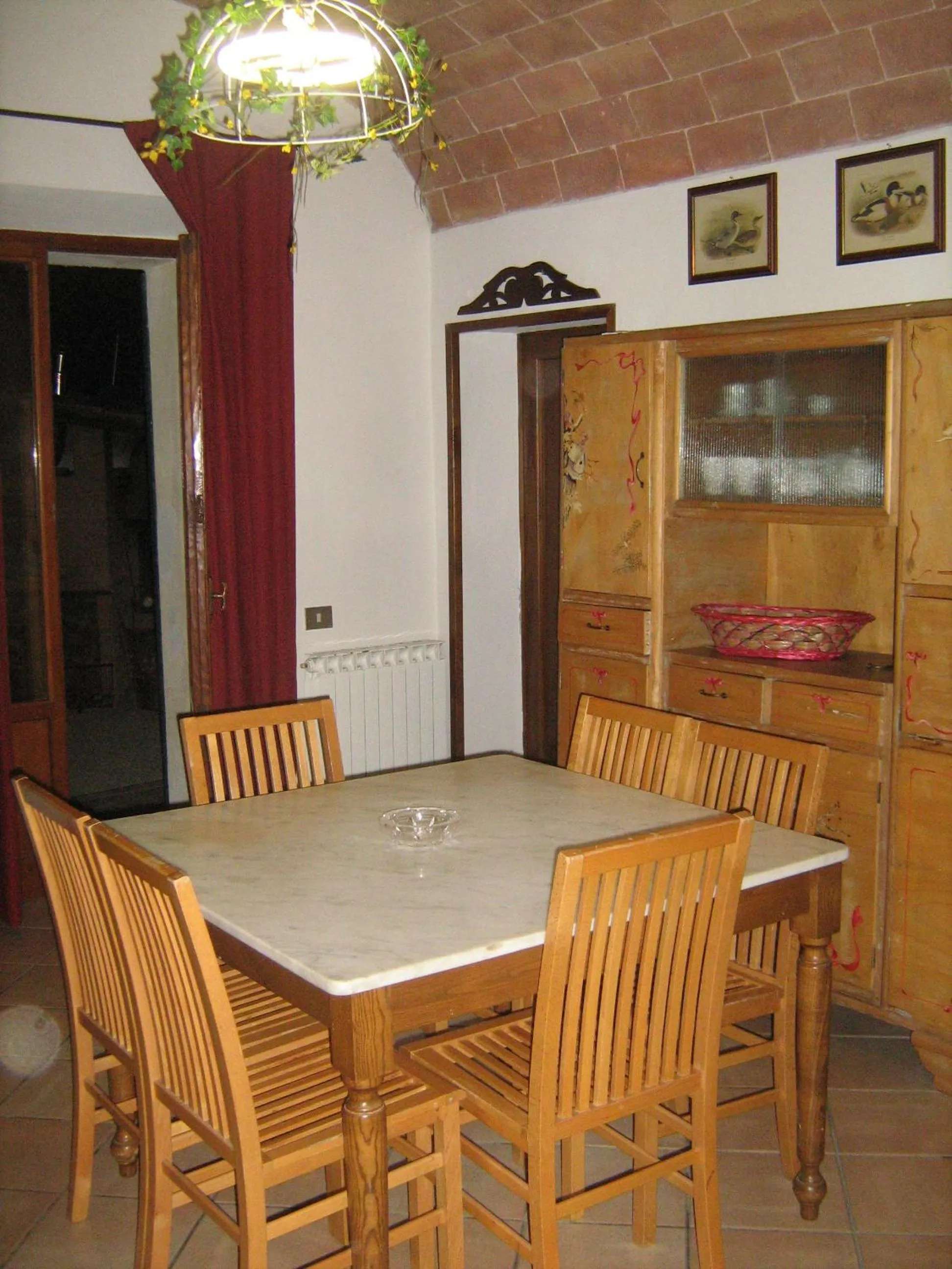 Dining area in La Francigena