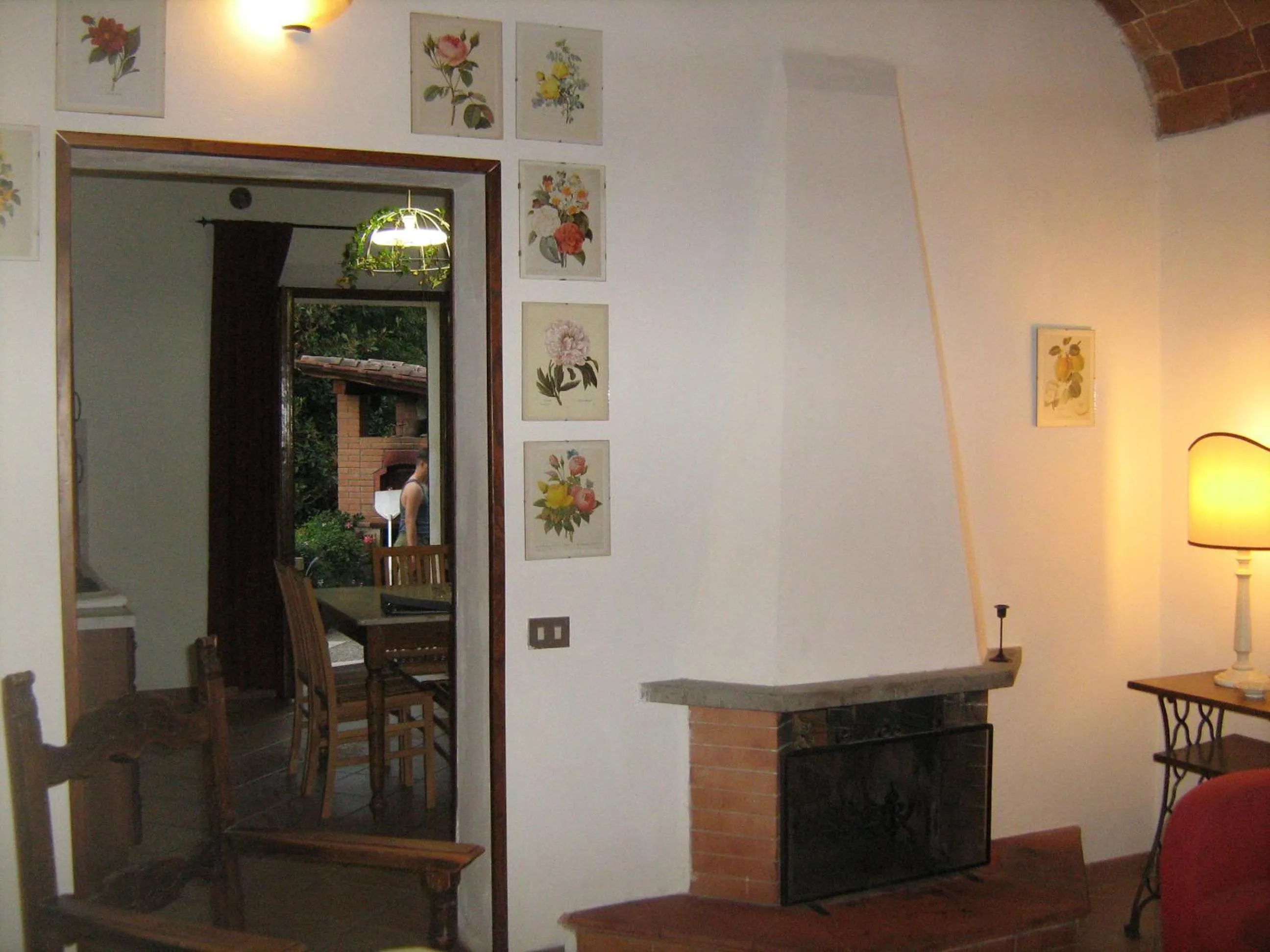 Living room in La Francigena