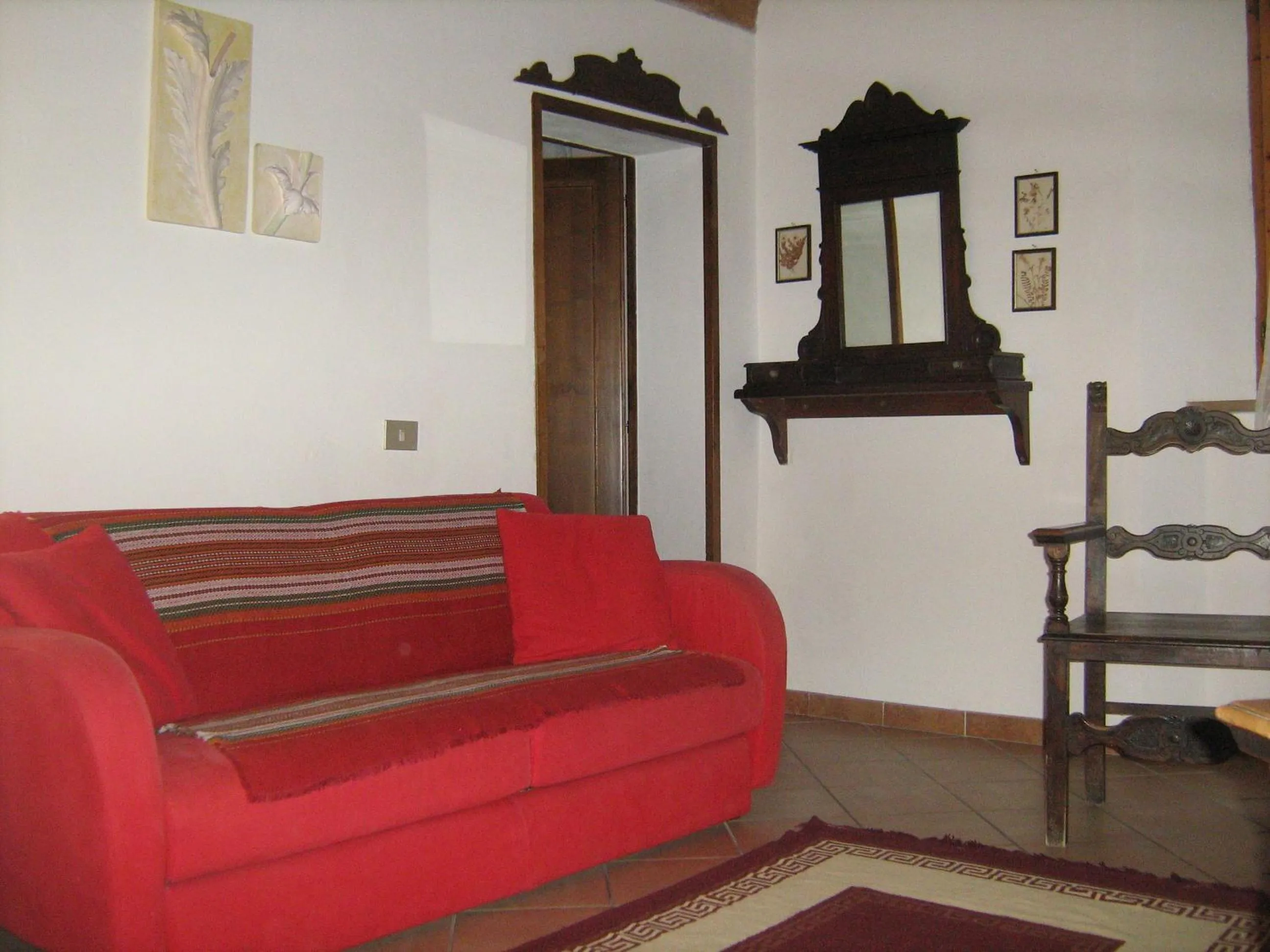 Living room in La Francigena