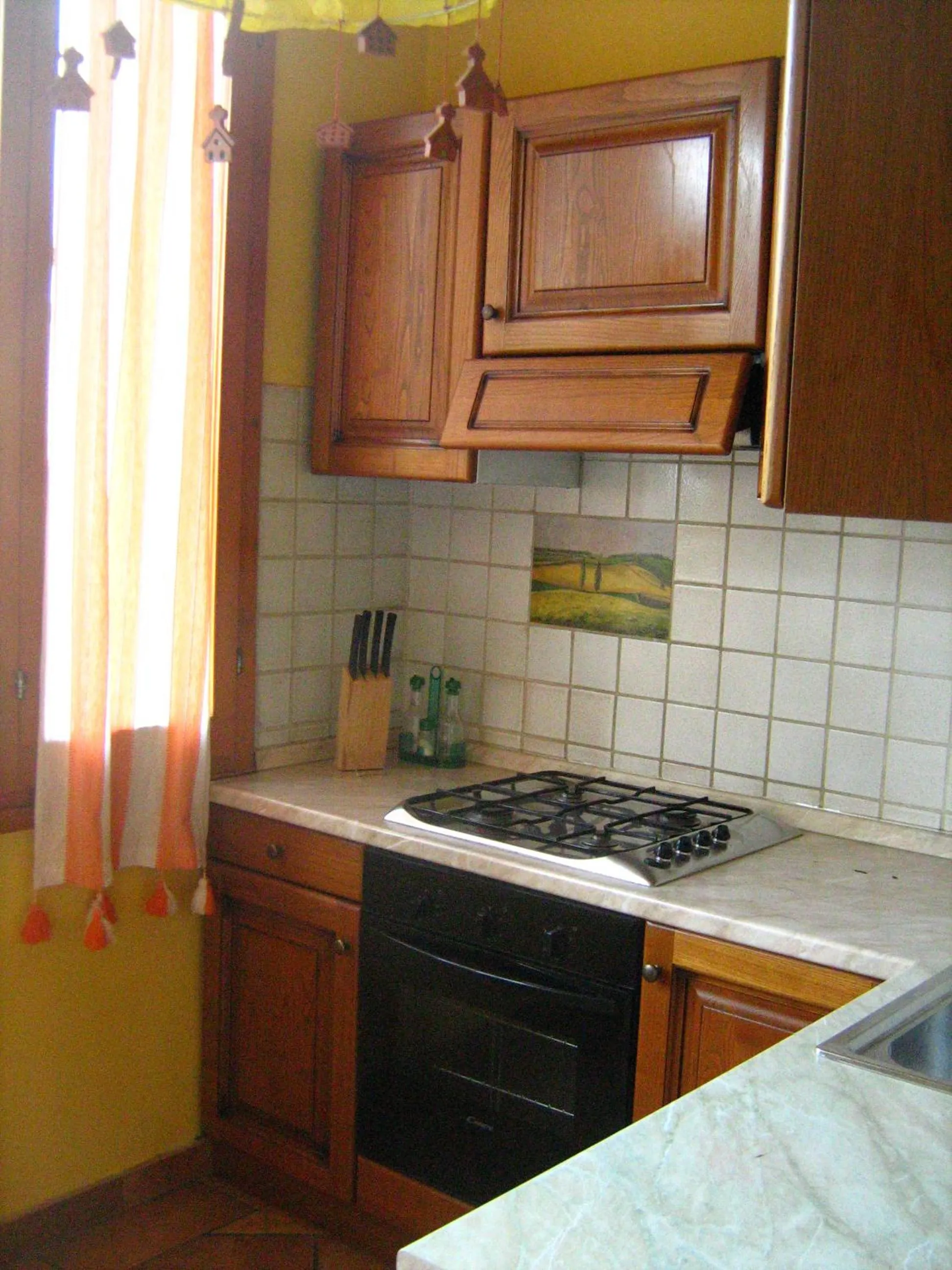 Kitchen or kitchenette in La Francigena