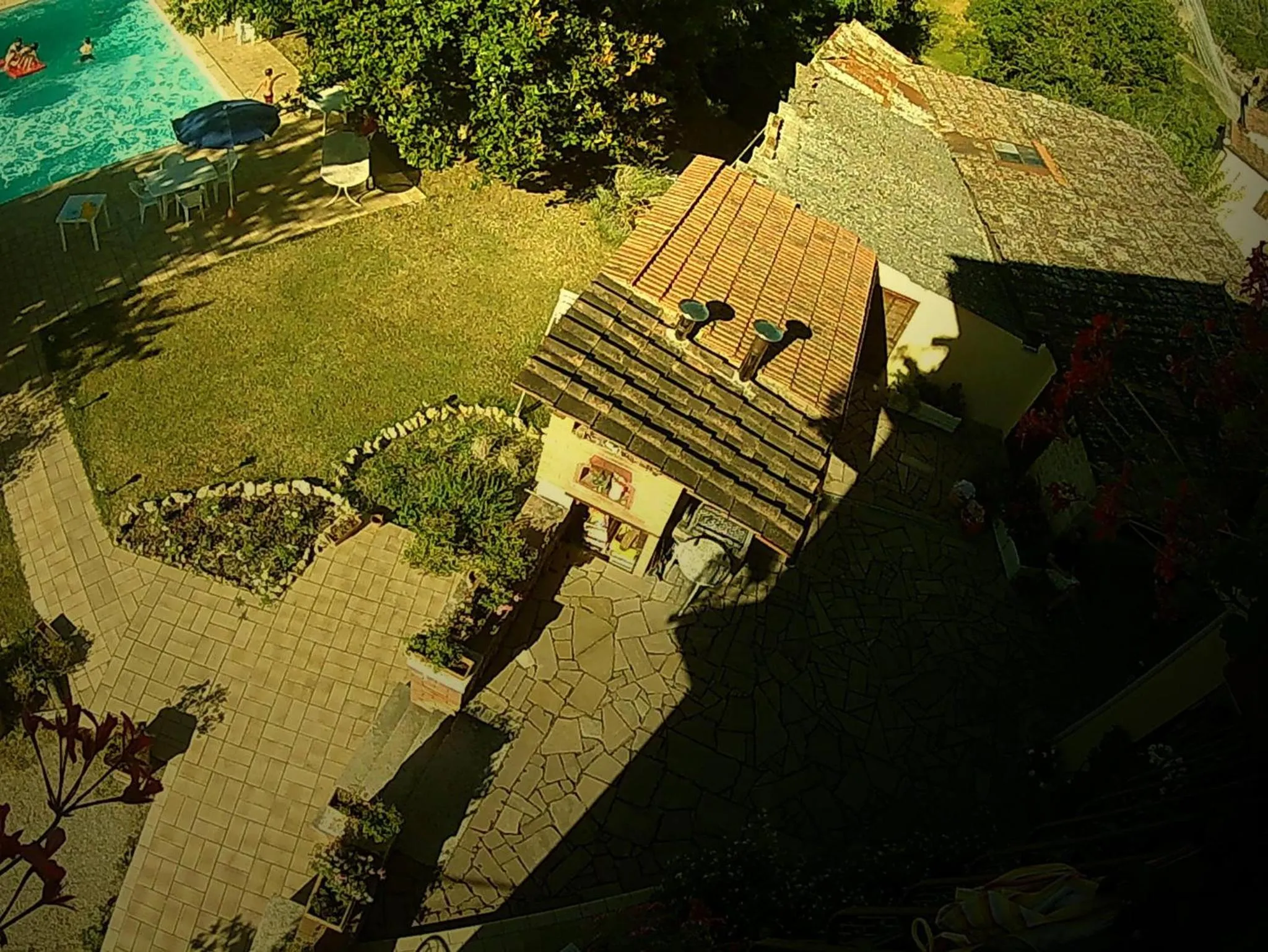 Garden in La Francigena