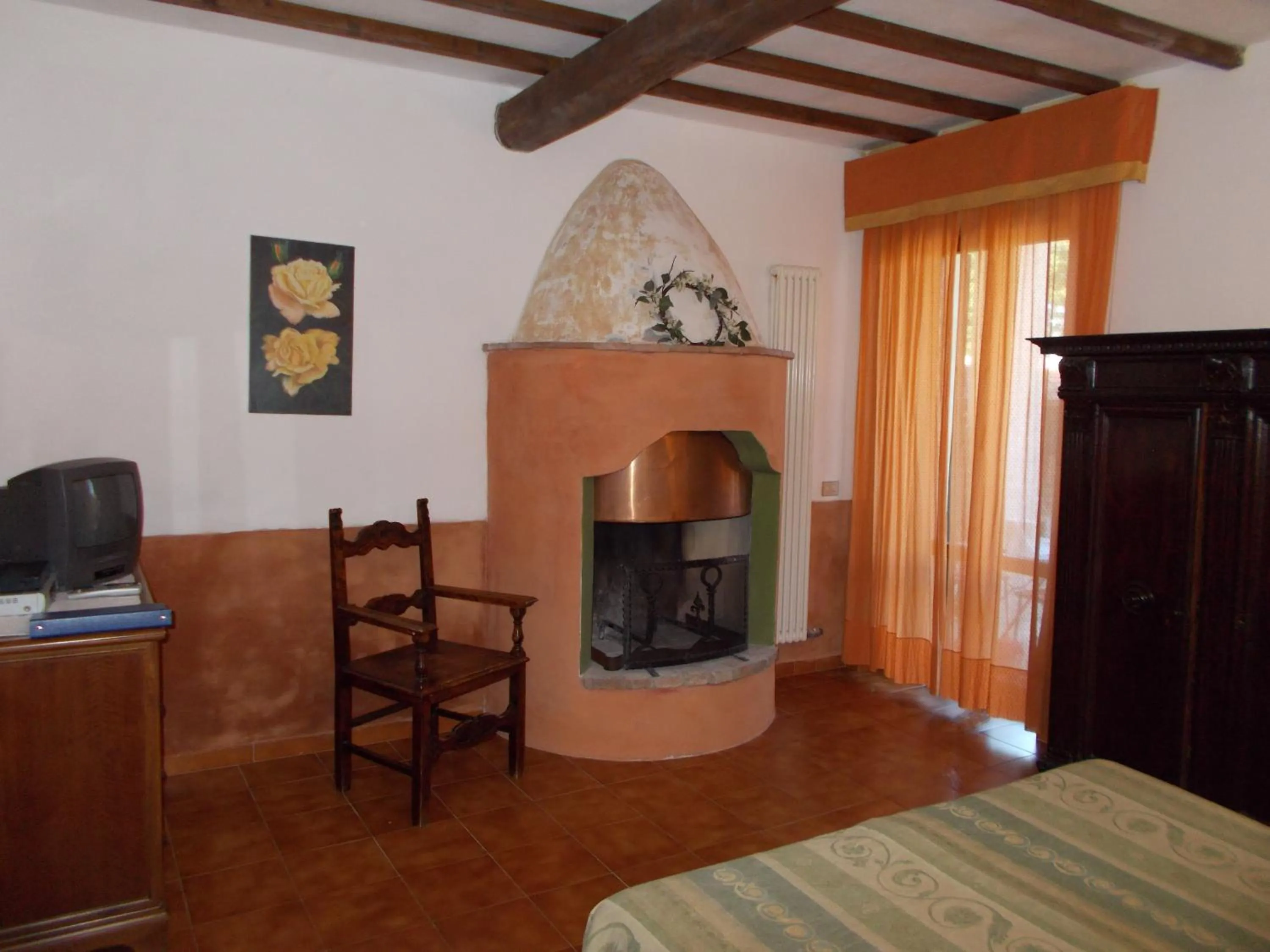 Decorative detail in La Francigena