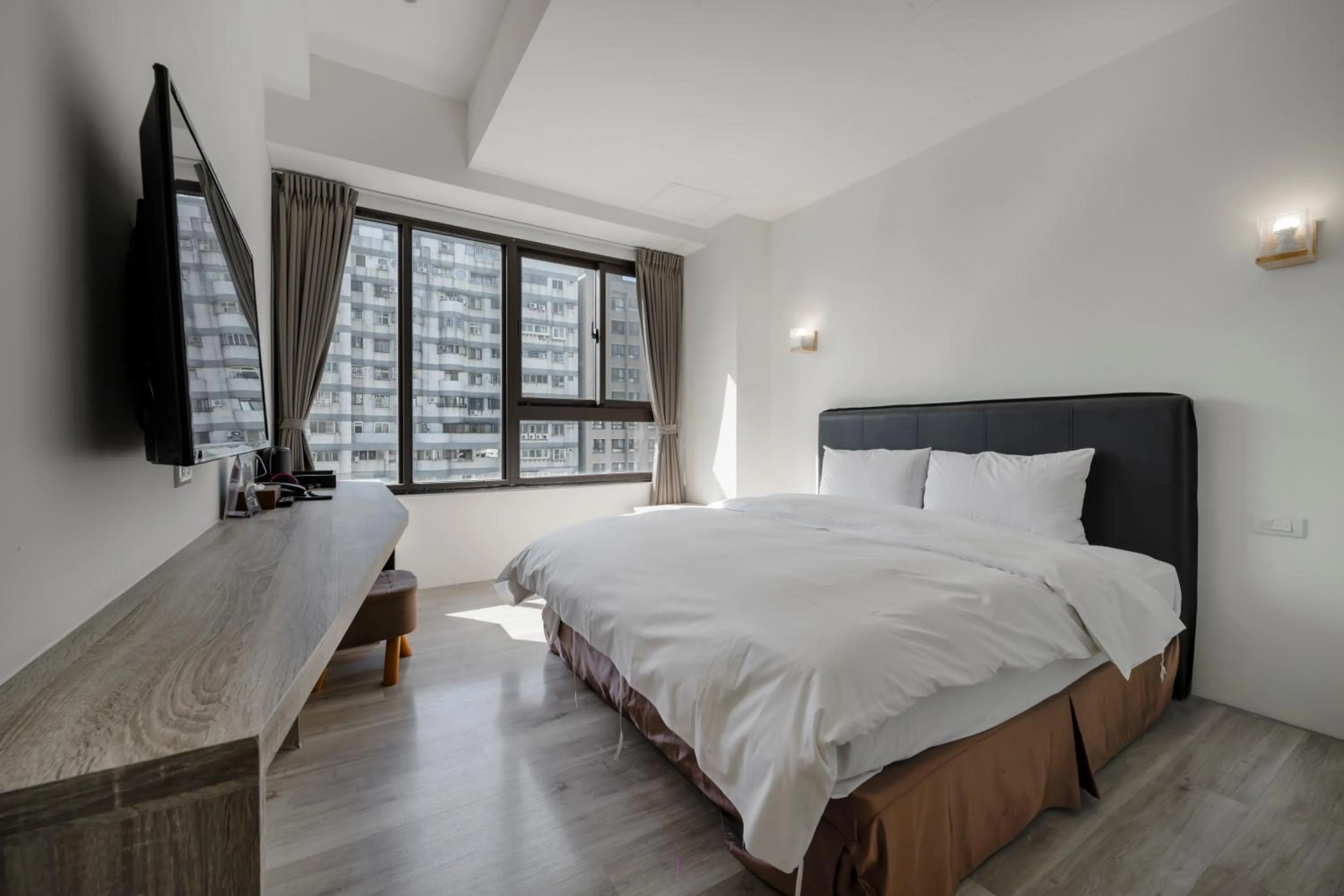 Bed in CHECK inn Express Taichung Fuxing