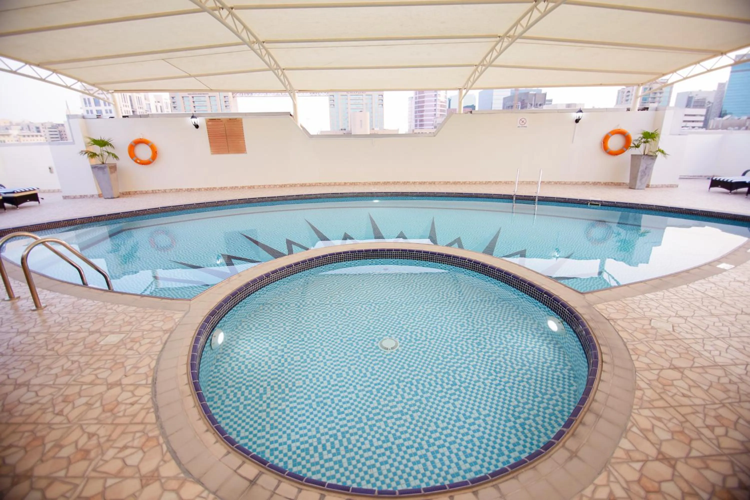 Swimming pool in Dream City Hotel Apartments LLC