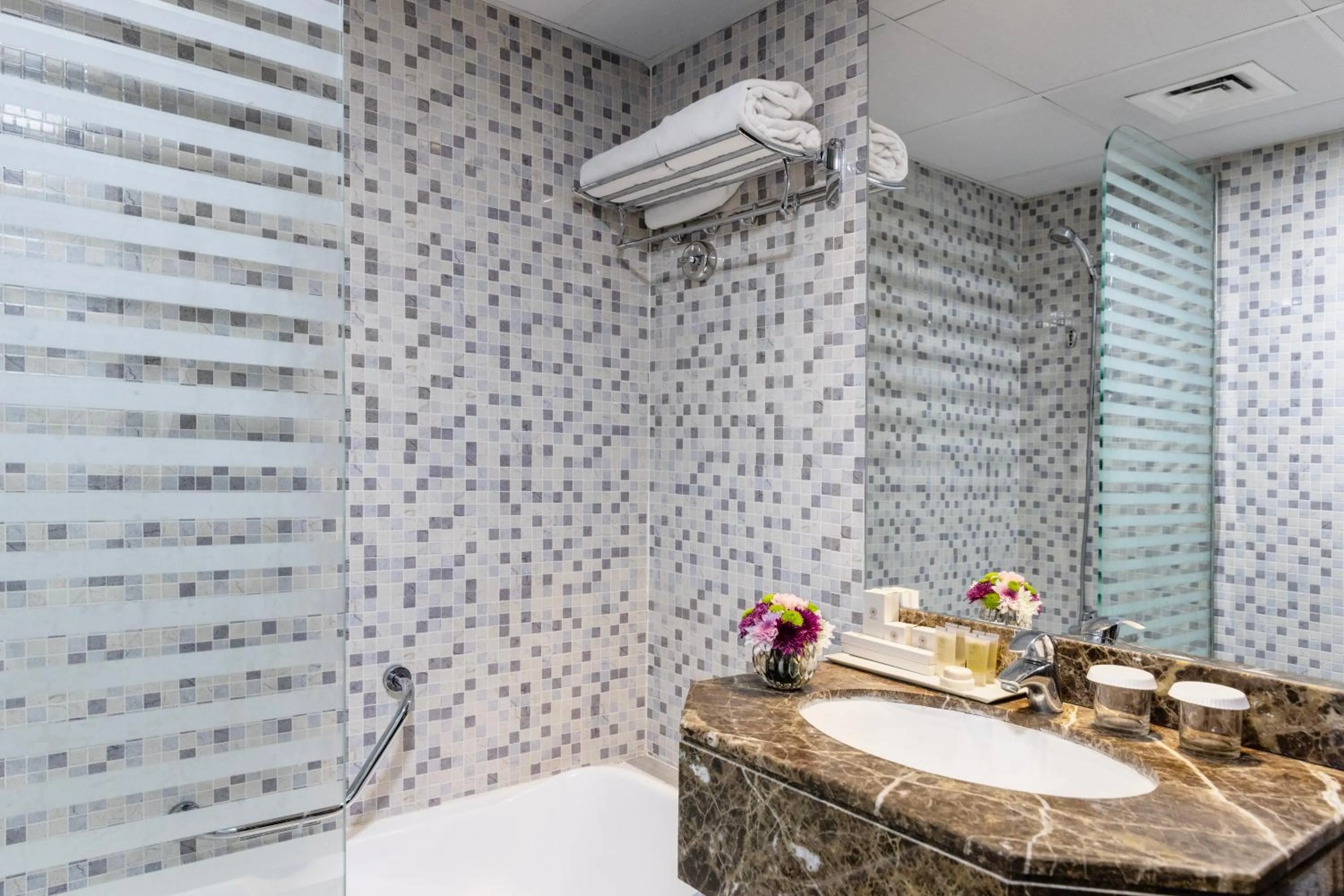 Bathroom in Dream City Hotel Apartments LLC