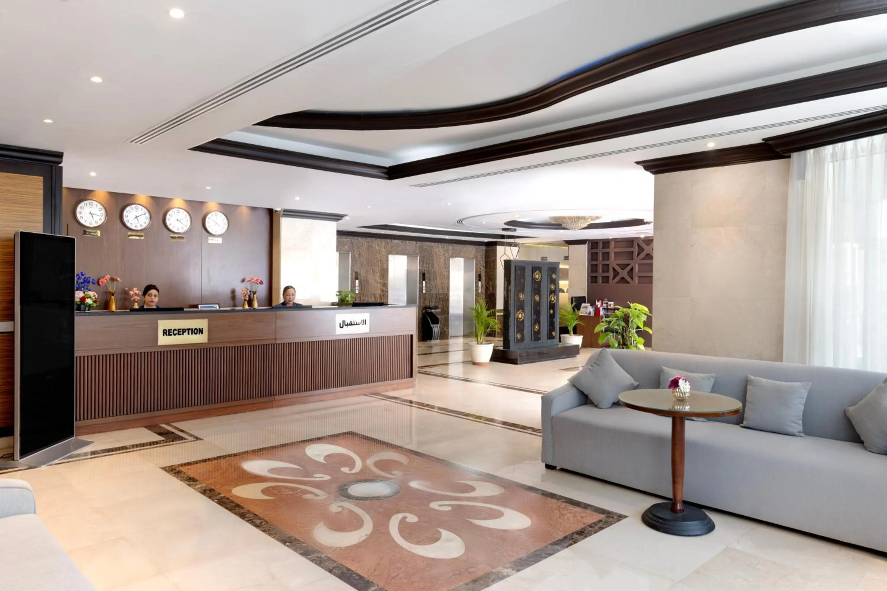 Lobby or reception in Dream City Hotel Apartments LLC