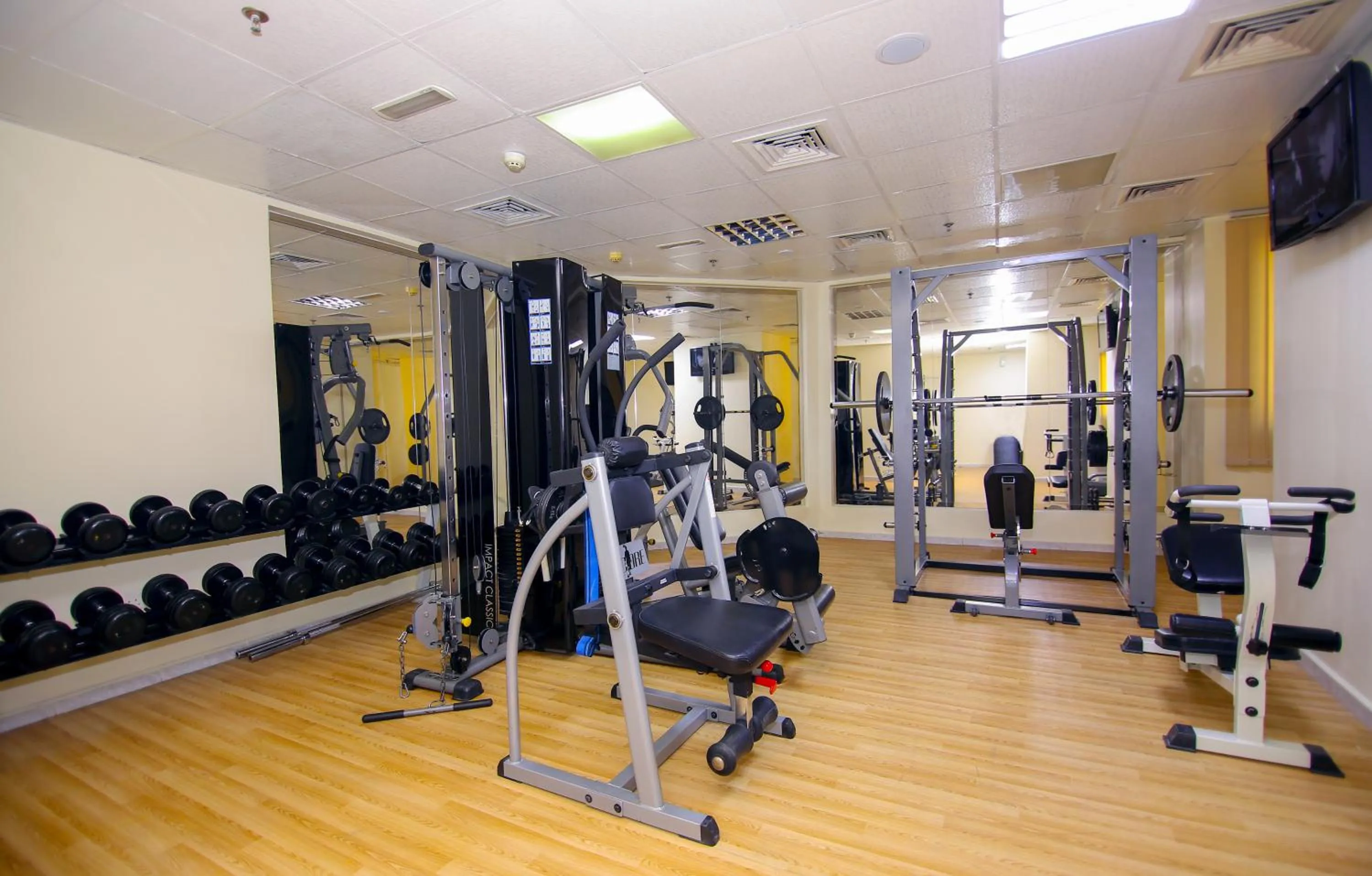 Fitness centre/facilities in Dream City Hotel Apartments LLC