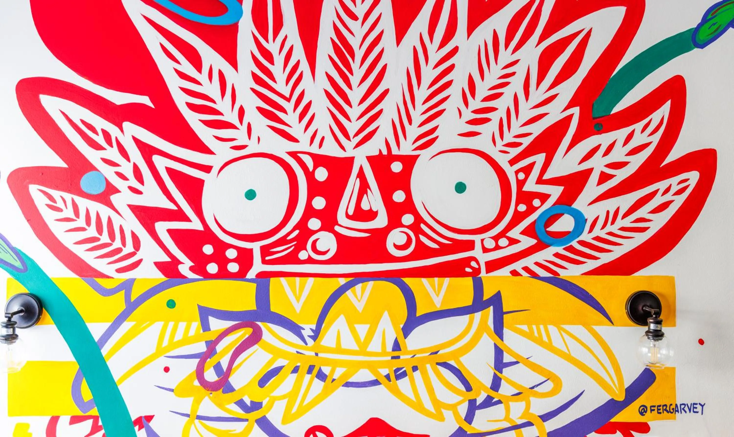 Decorative detail in Tantalo Hotel - Kitchen - Roofbar