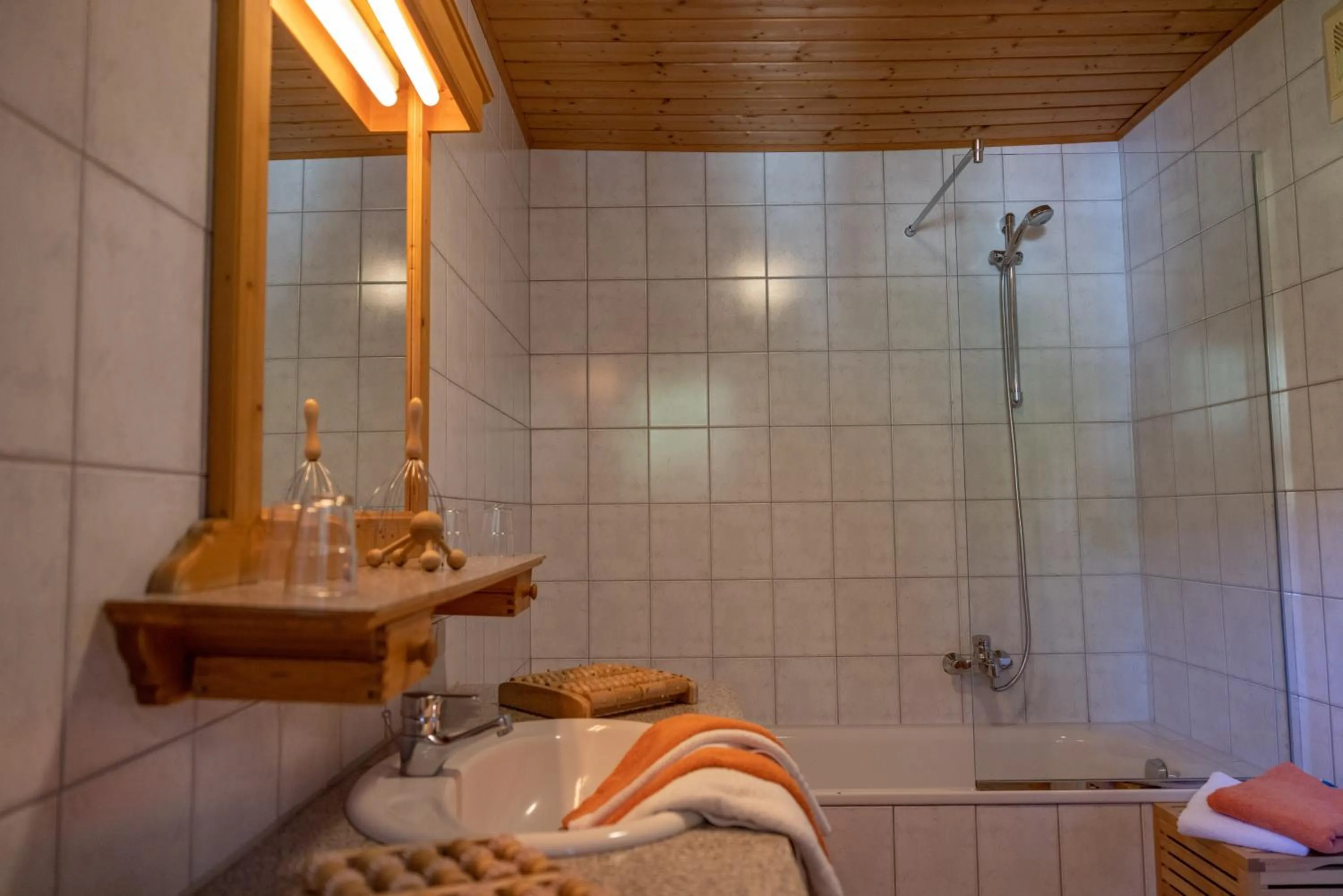 Shower in Biohof Seidl