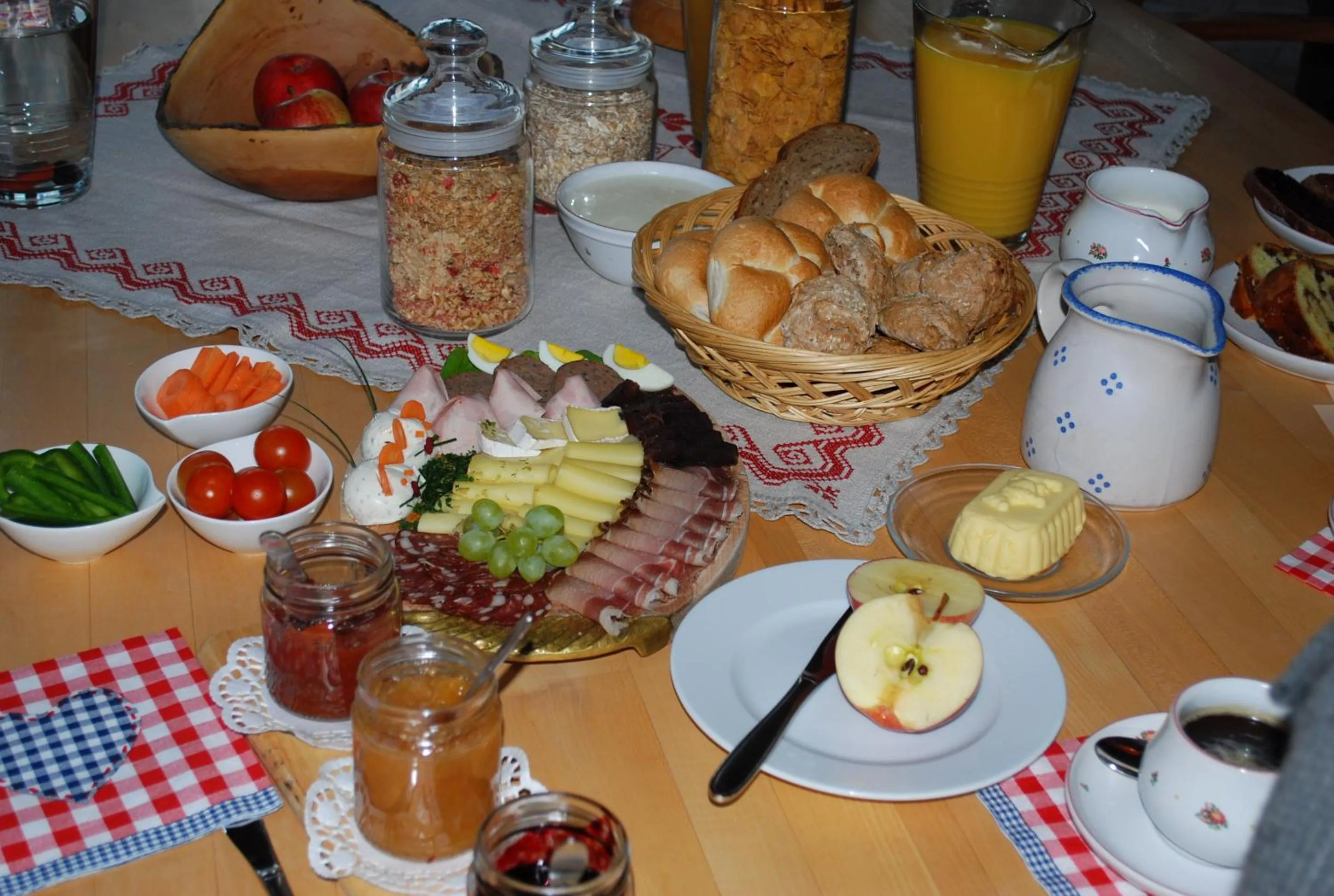 Breakfast in Biohof Seidl