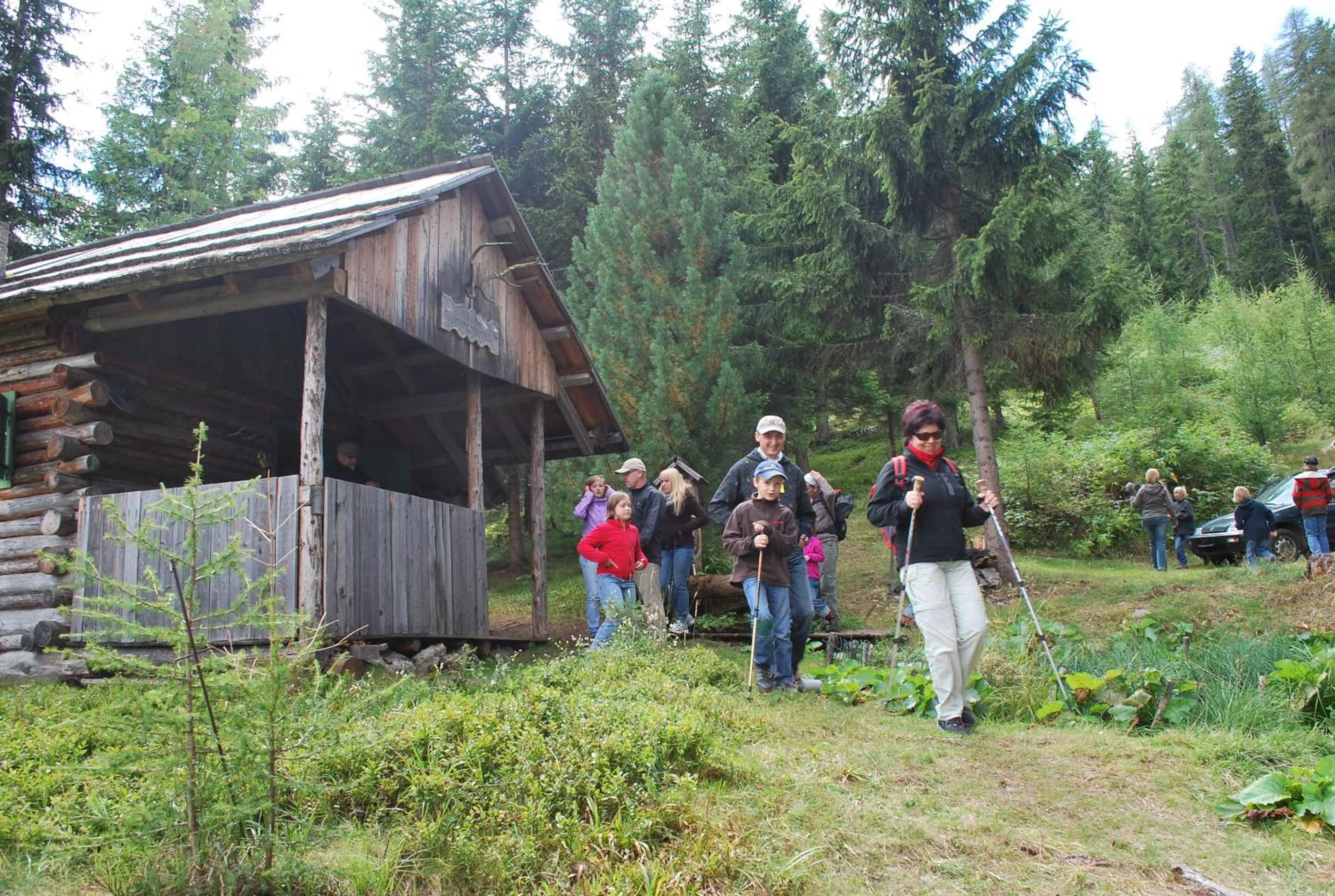 Hiking in Biohof Seidl