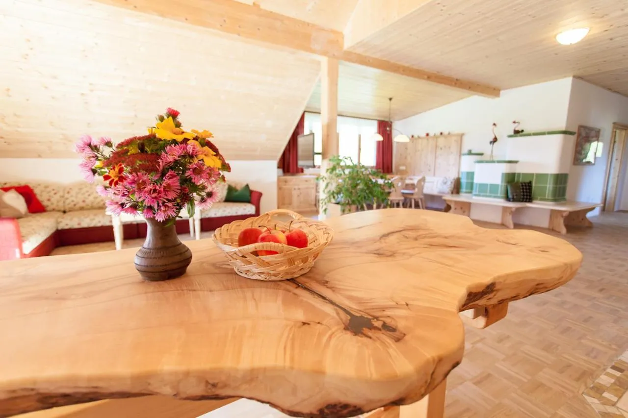 Kitchen or kitchenette in Biohof Seidl