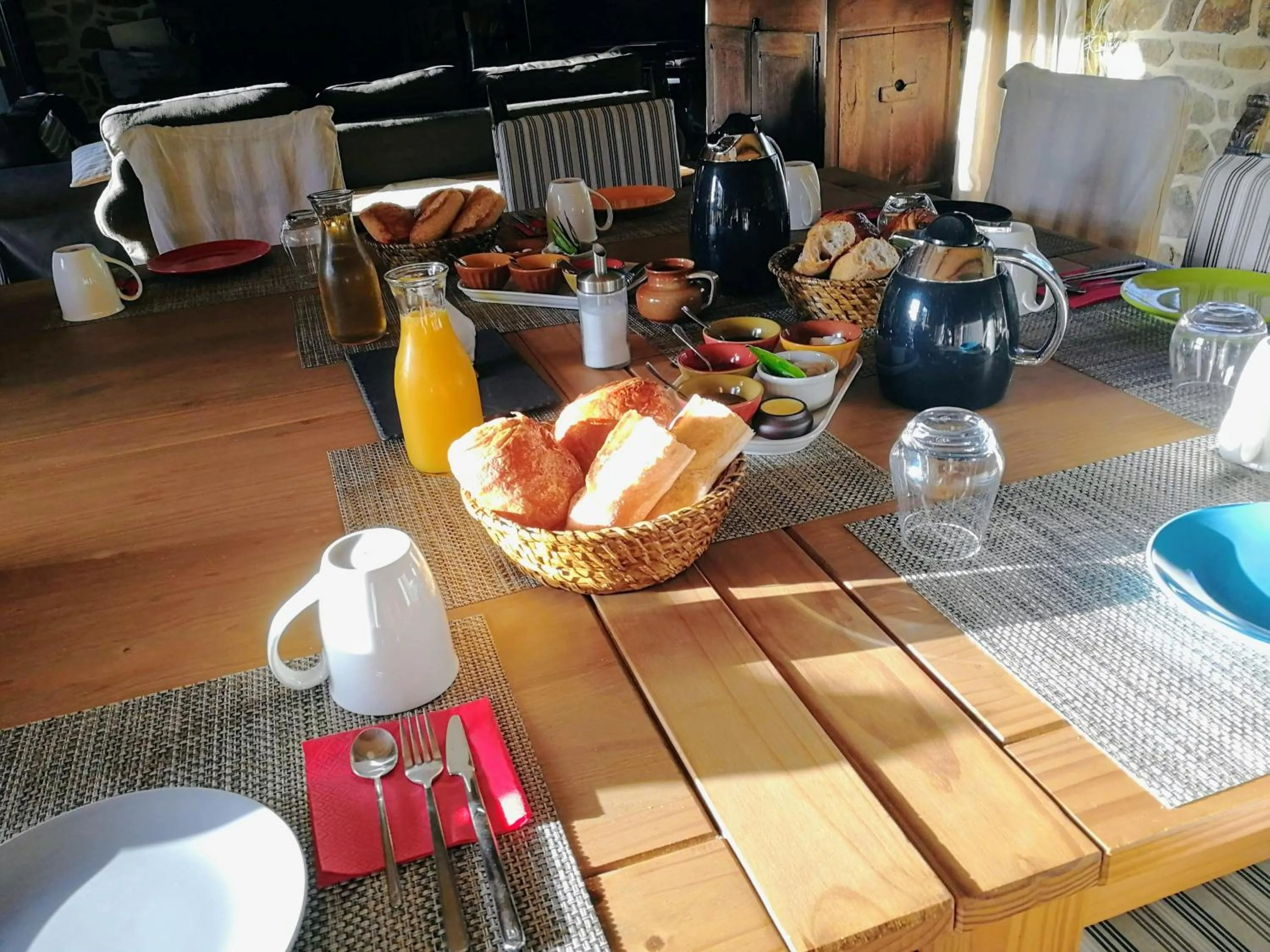 Breakfast in Les longères de keridy