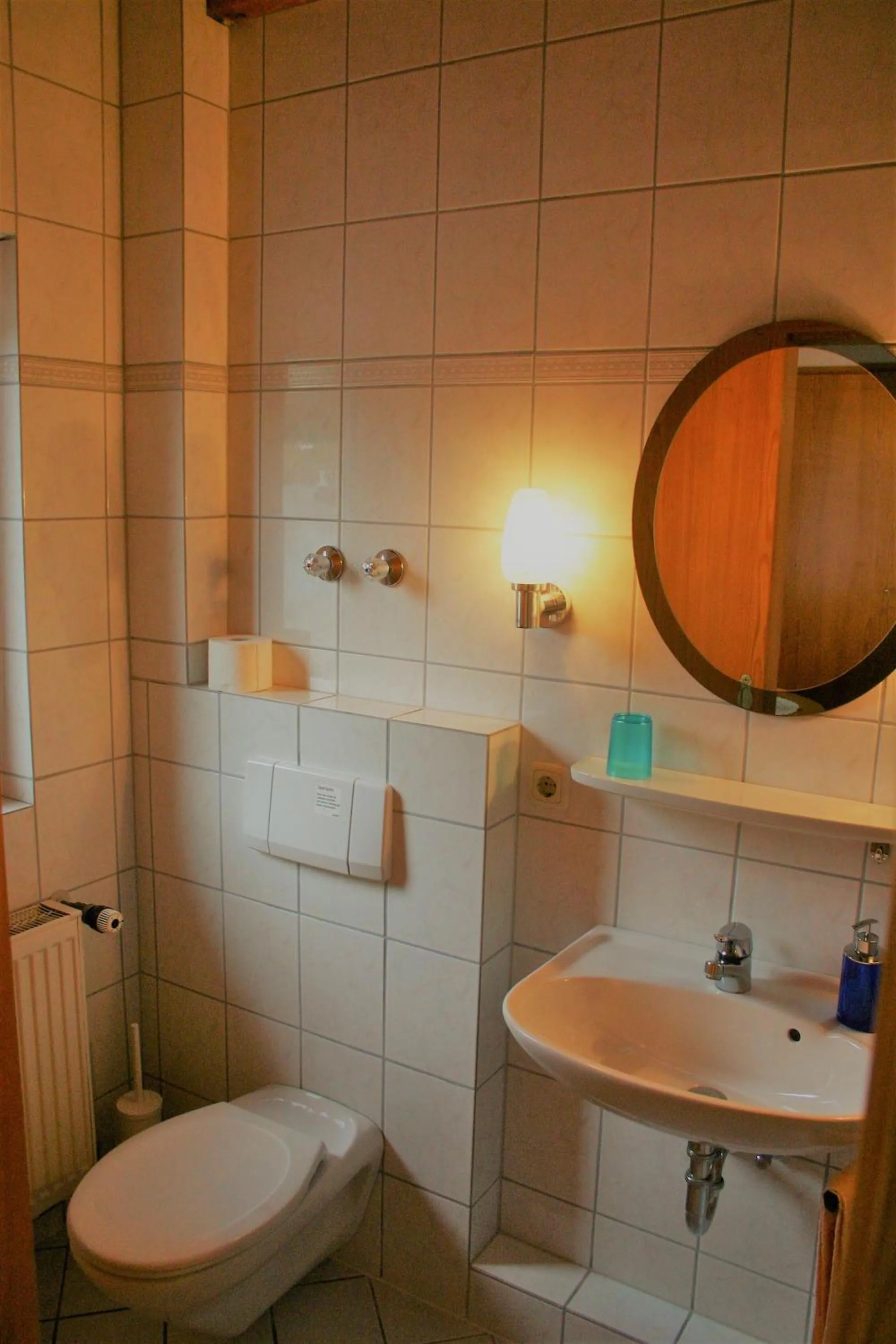 Toilet in Pension Weinig