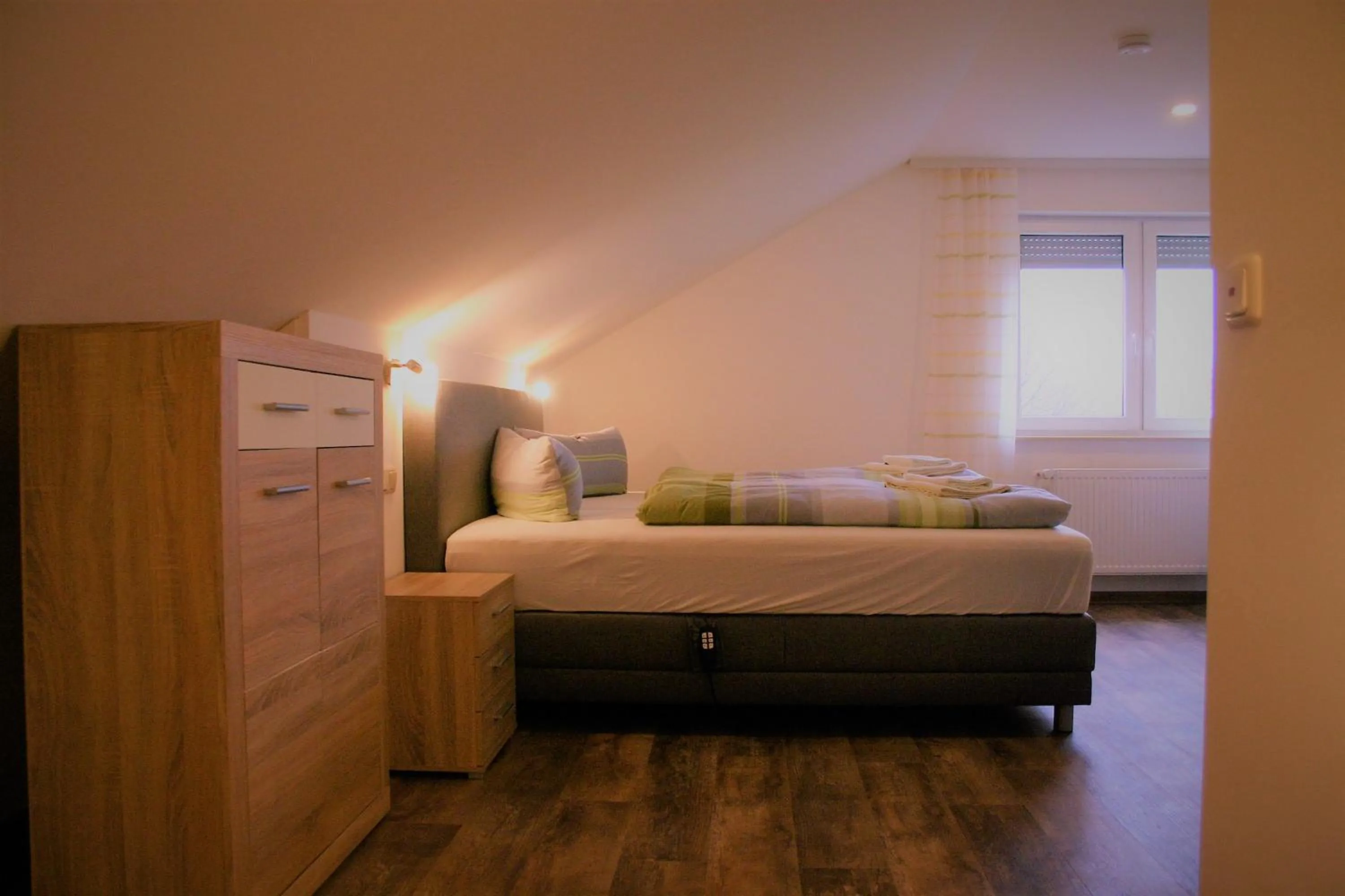 Bed in Pension Weinig