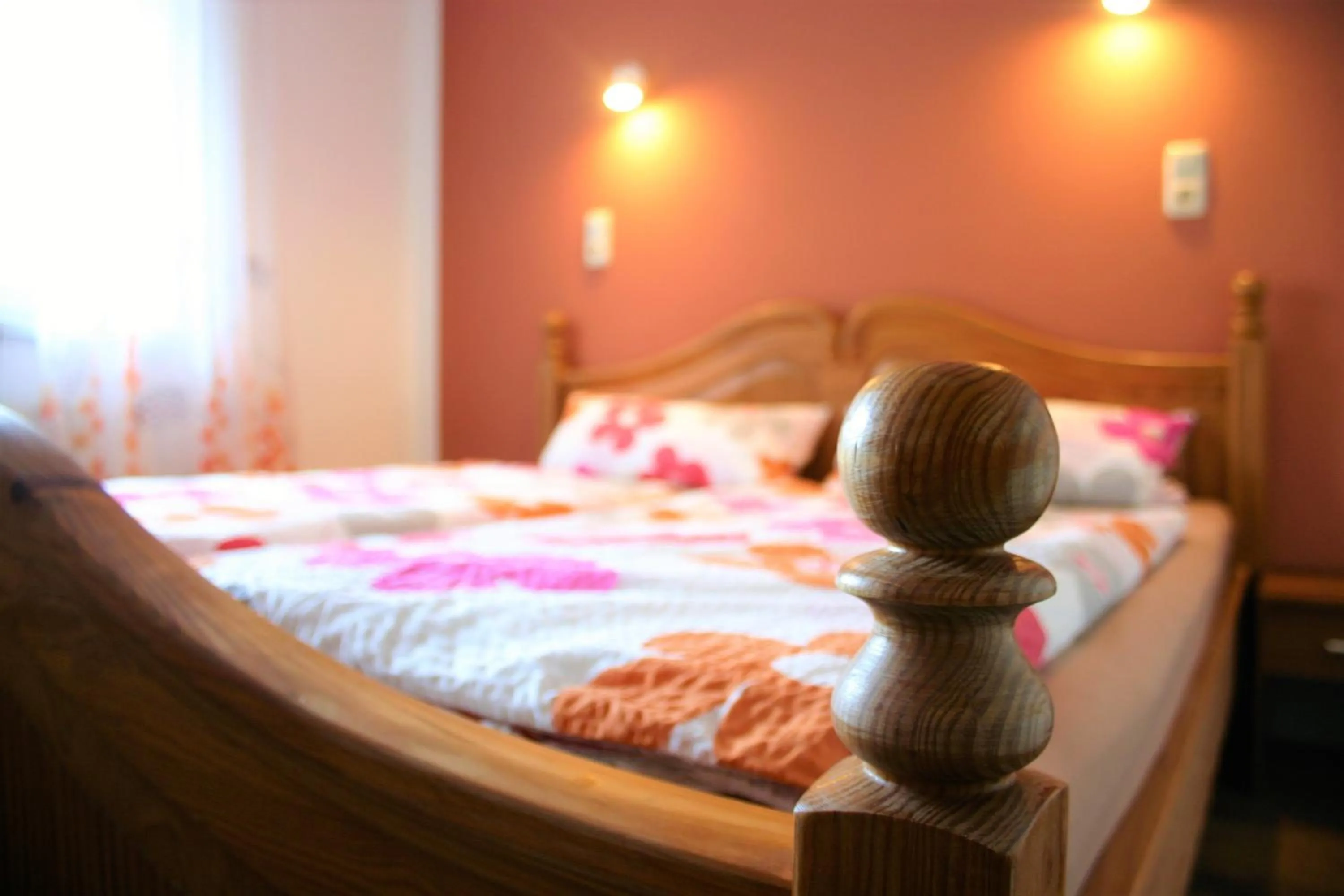 Bed in Pension Weinig