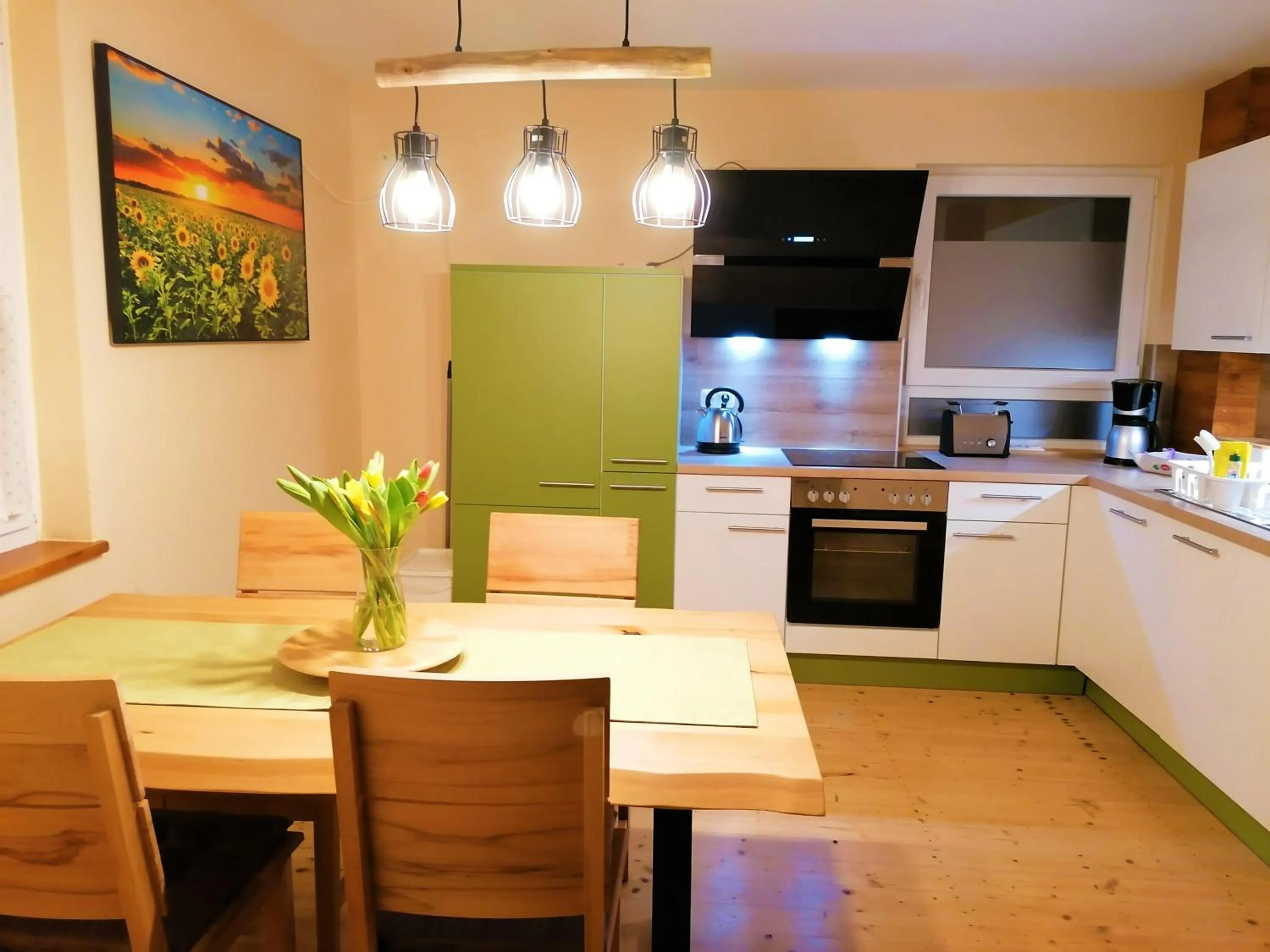 Kitchen or kitchenette in Pension Weinig
